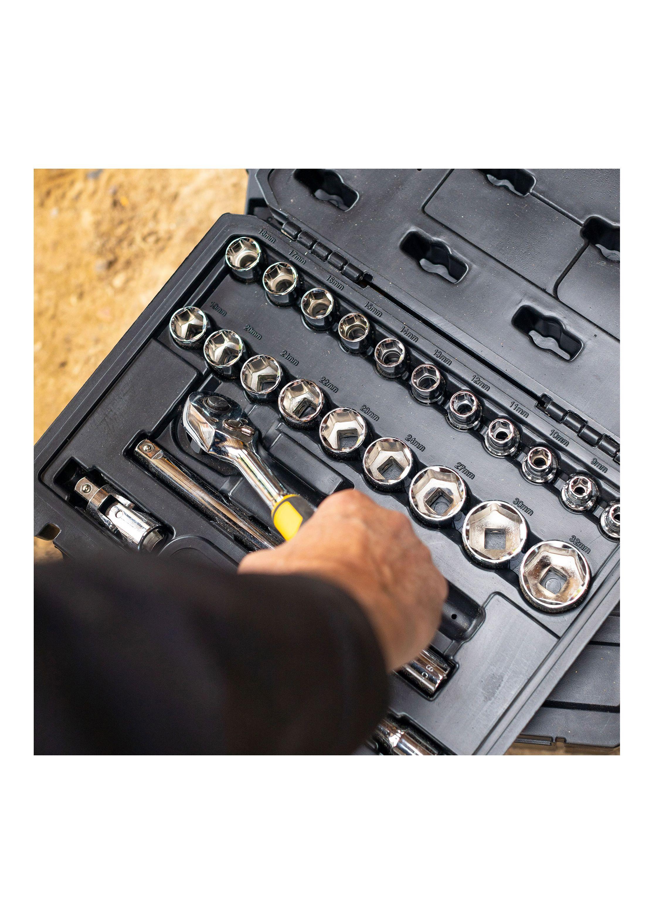 Juego de dados 24 piezas 1/2" Stanley STMT82830-1-2