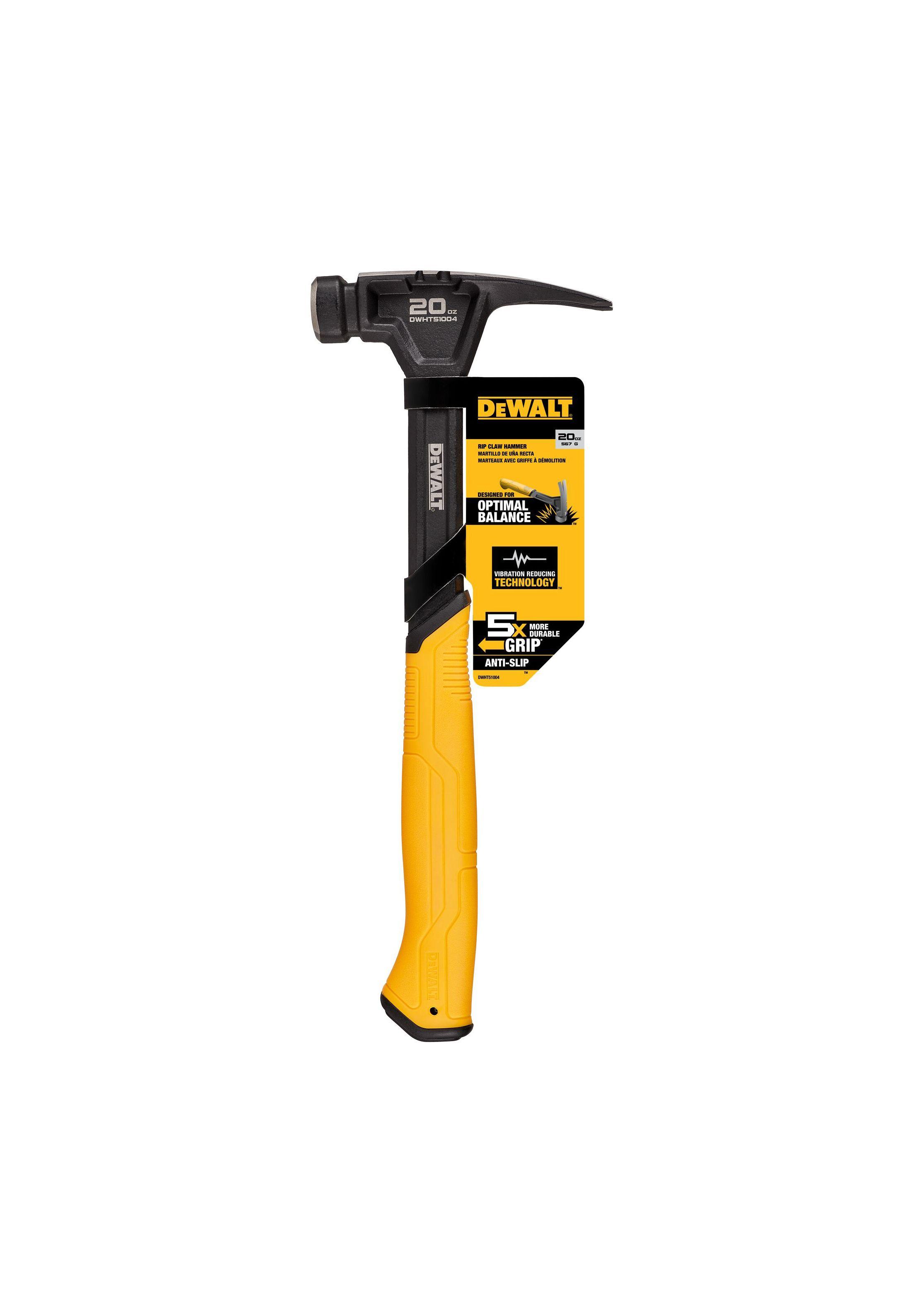 Martillo de uña recta Carpintero Acero 20oz DEWALT-2