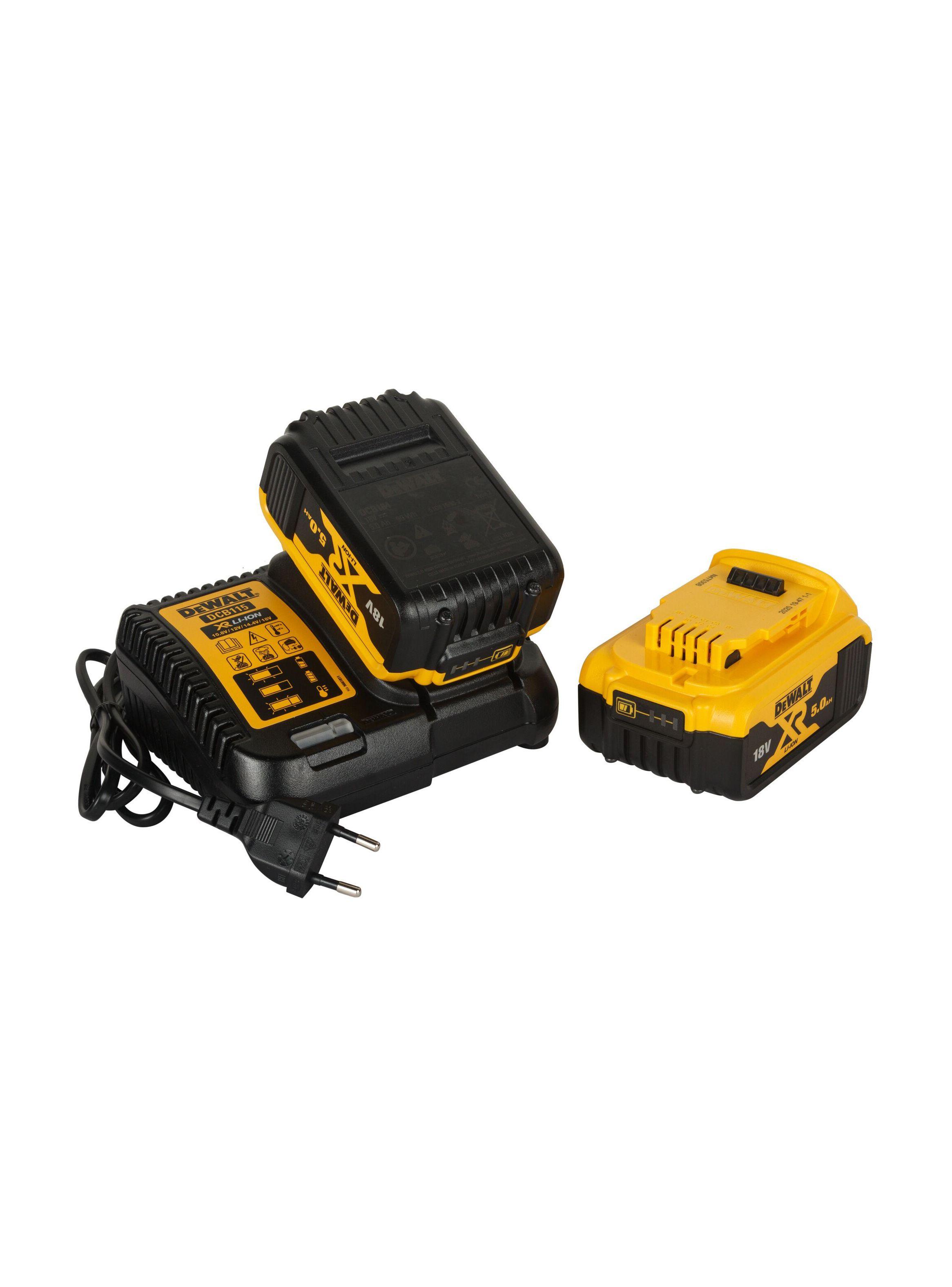 Kit taladro percutor 1/2" 20V DEWALT DCD996P2T-B2-2