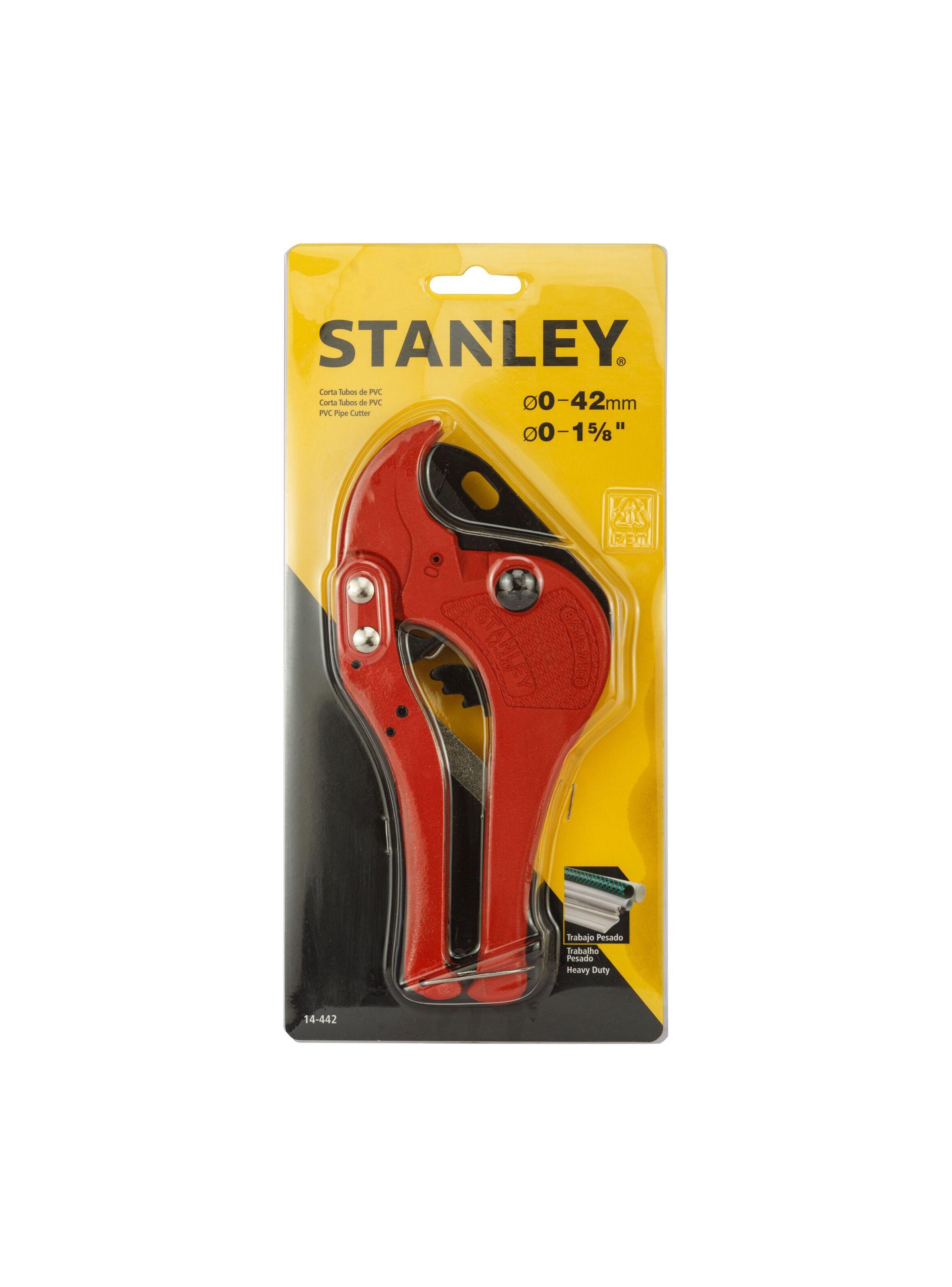 Corta tubos de PVC para trabajo pesado 42mm STANLEY 14-442-4