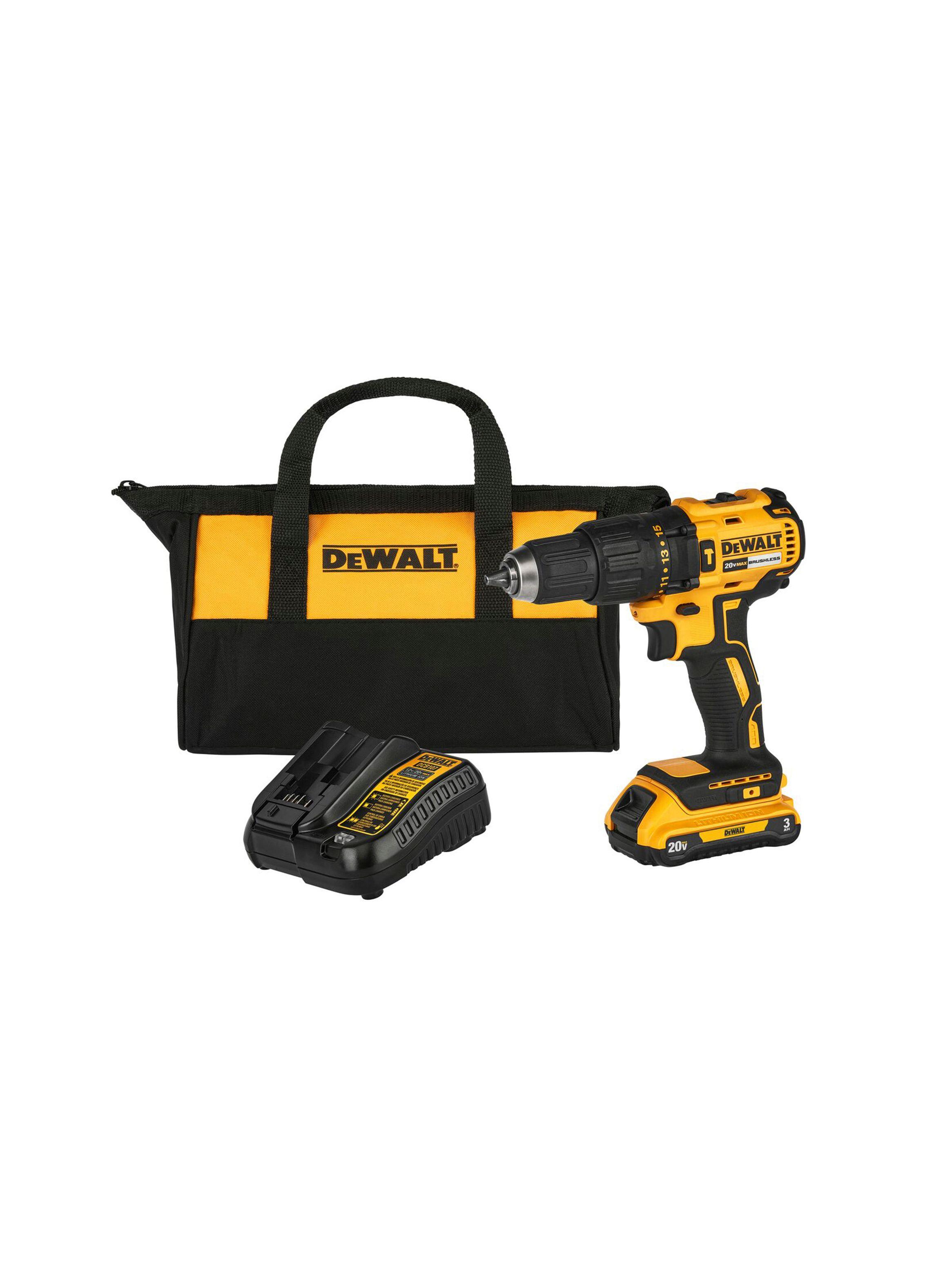 Kit Taladro Percutor/Atornillador 1/2" 20V + acces DEWALT-0