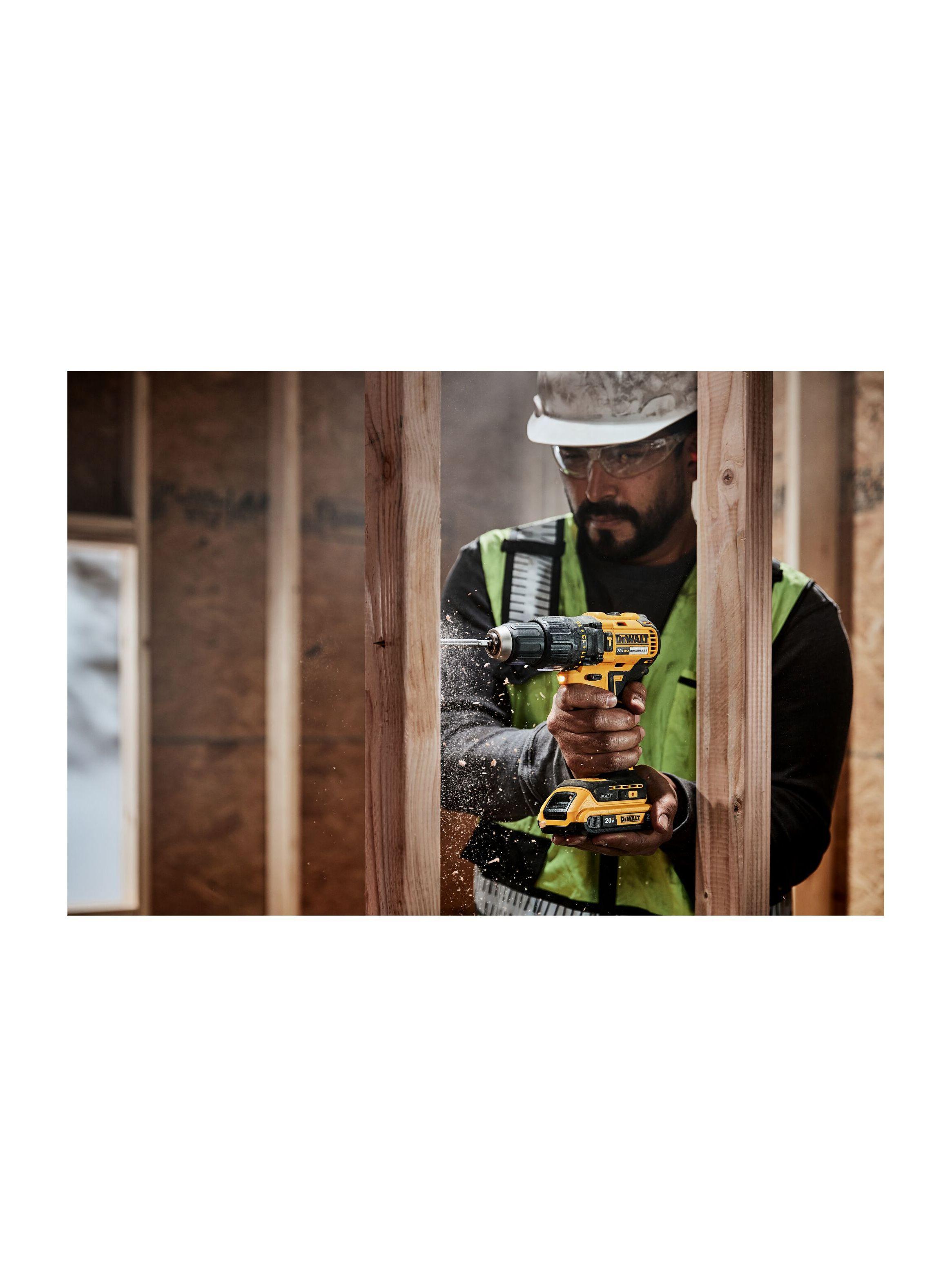 Kit Taladro Percutor/Atornillador 1/2" 20V + acces DEWALT-4