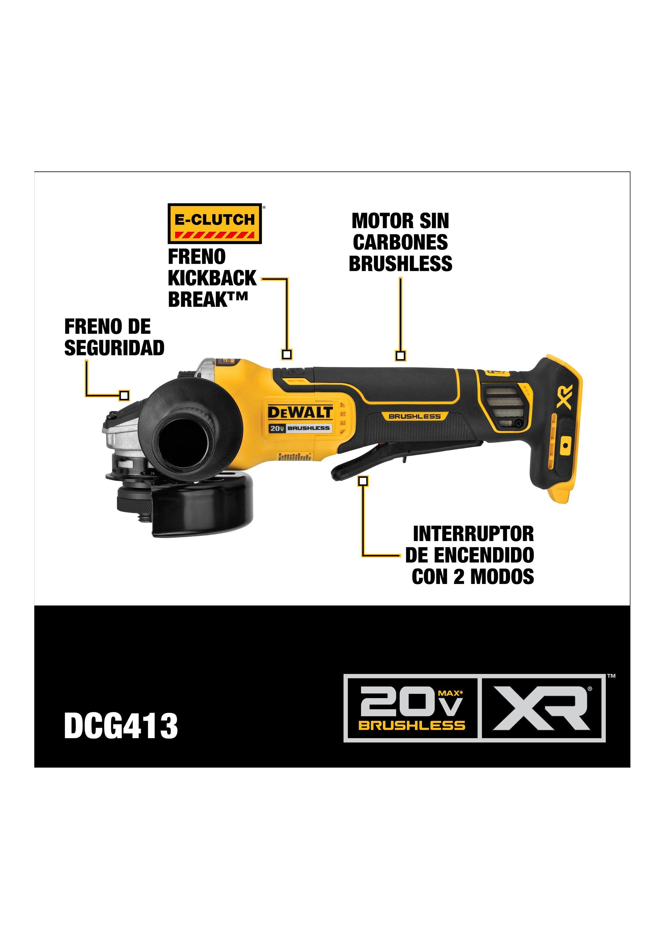 Kit Taladro Percutor 20V + Esmeril Angular 20V + accesorios-2