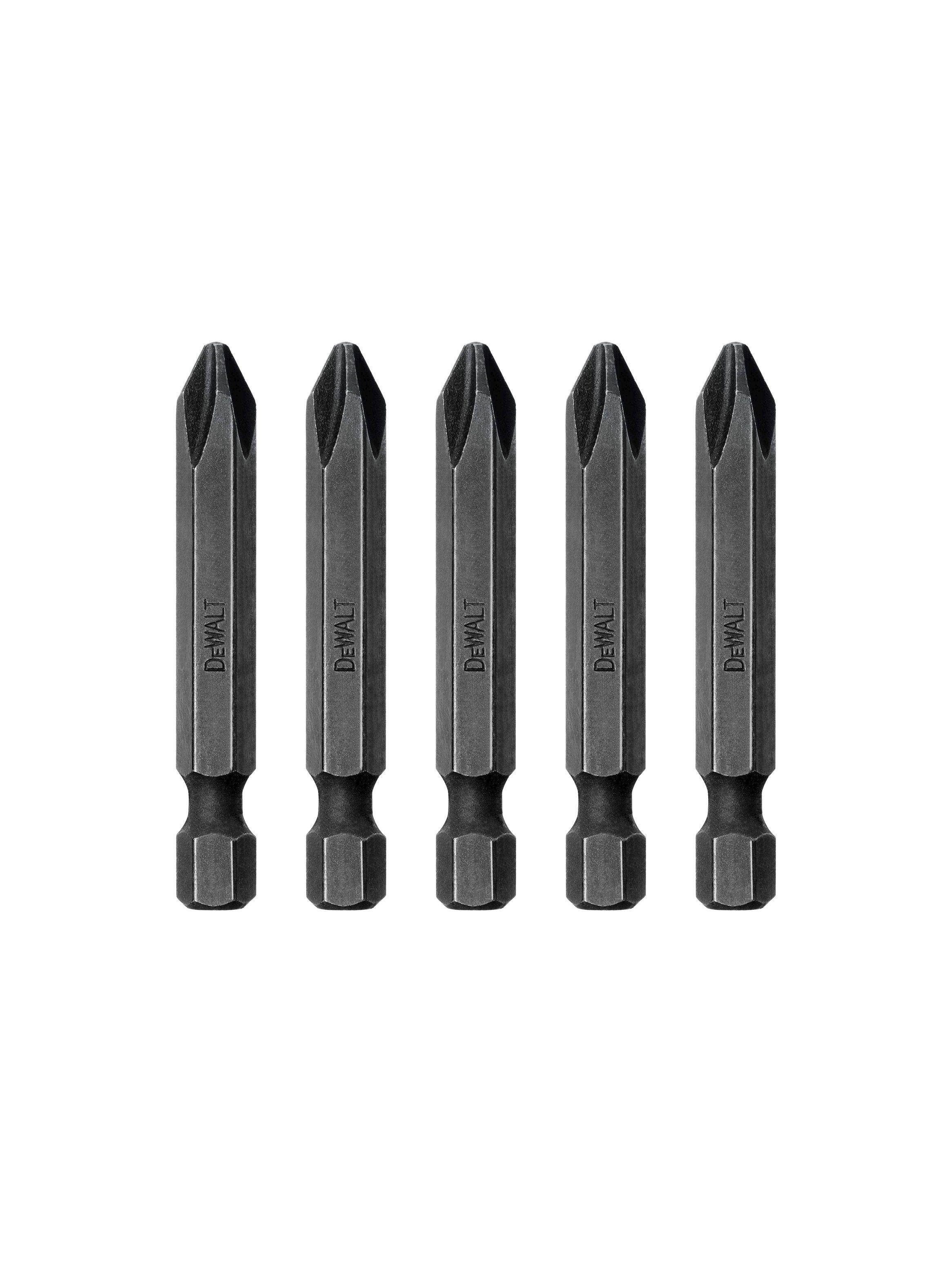 Set 5 brocas phillips #3 de 2'' DEWALT DW2023 Z-0