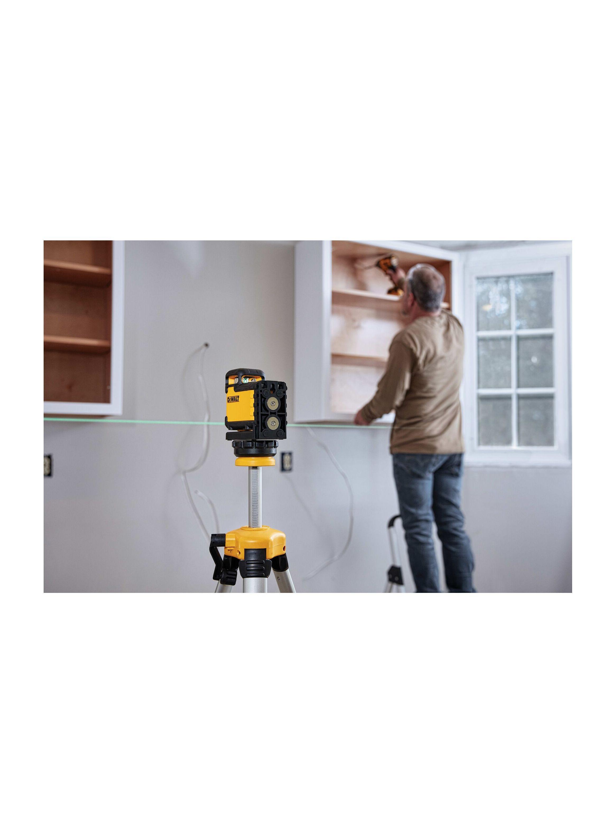 Nivel Laser Cruzada Luz Verde 360° DEWALT DW03601CG-4