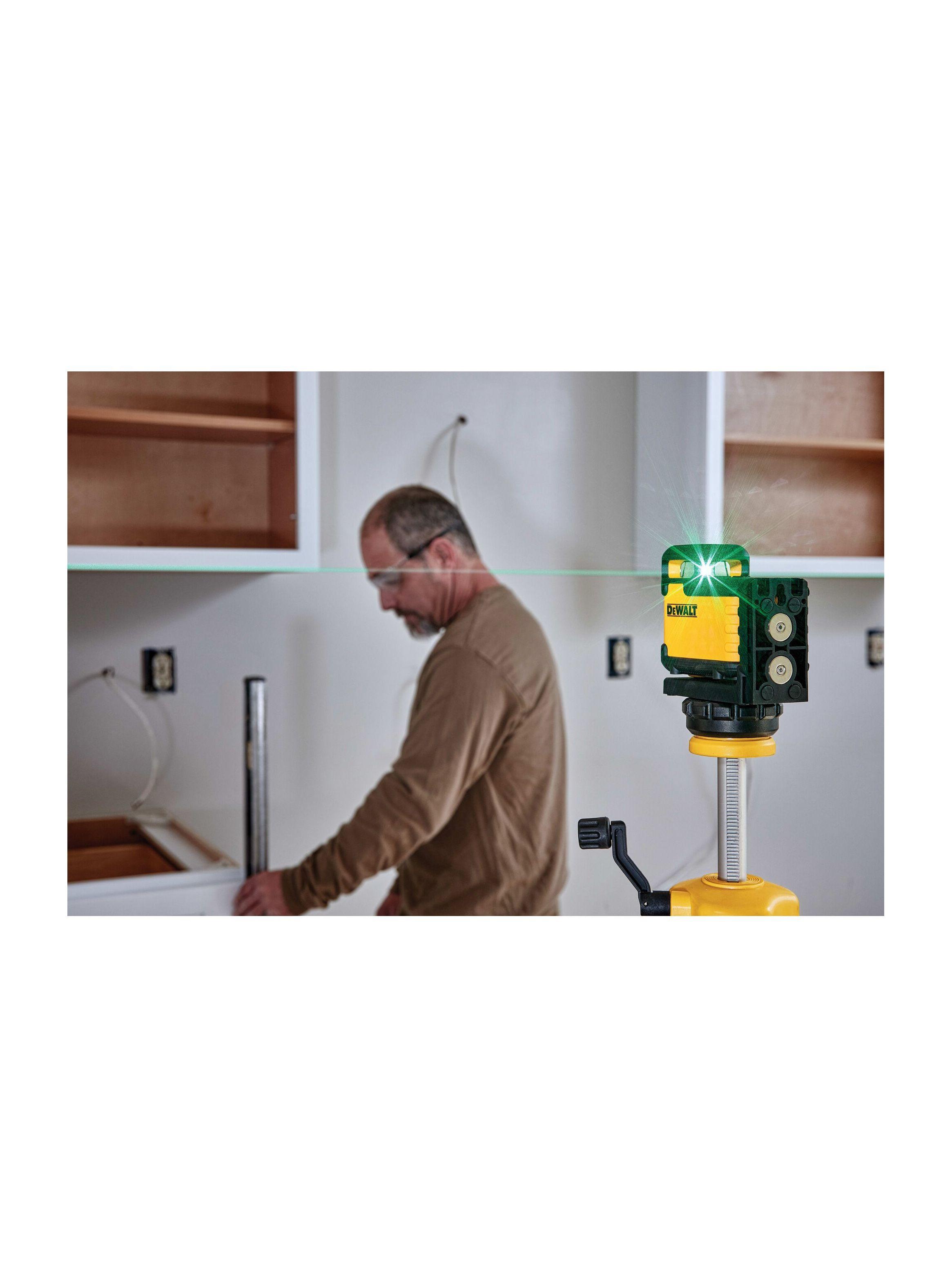 Nivel Laser Cruzada Luz Verde 360° DEWALT DW03601CG-5