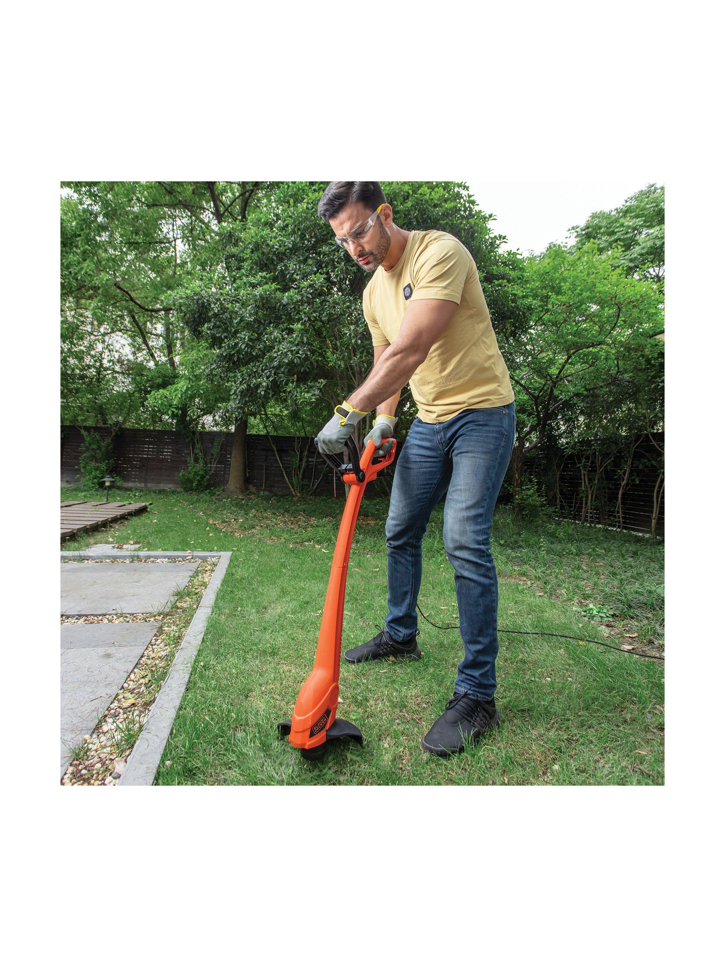 Cortadora de pasto + orilladora 9" BLACK+DECKER GR3800-GL350-4