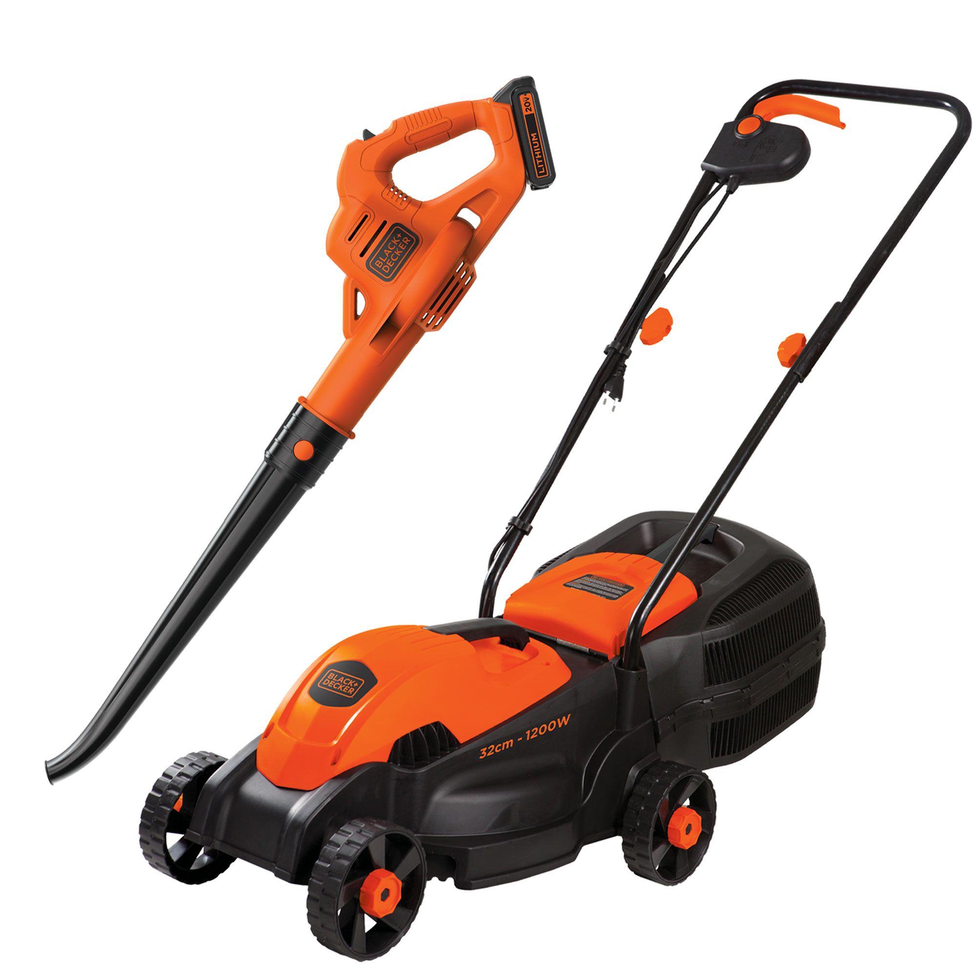 Kit Cortadora de pasto 1200W + Soplador 20V -0