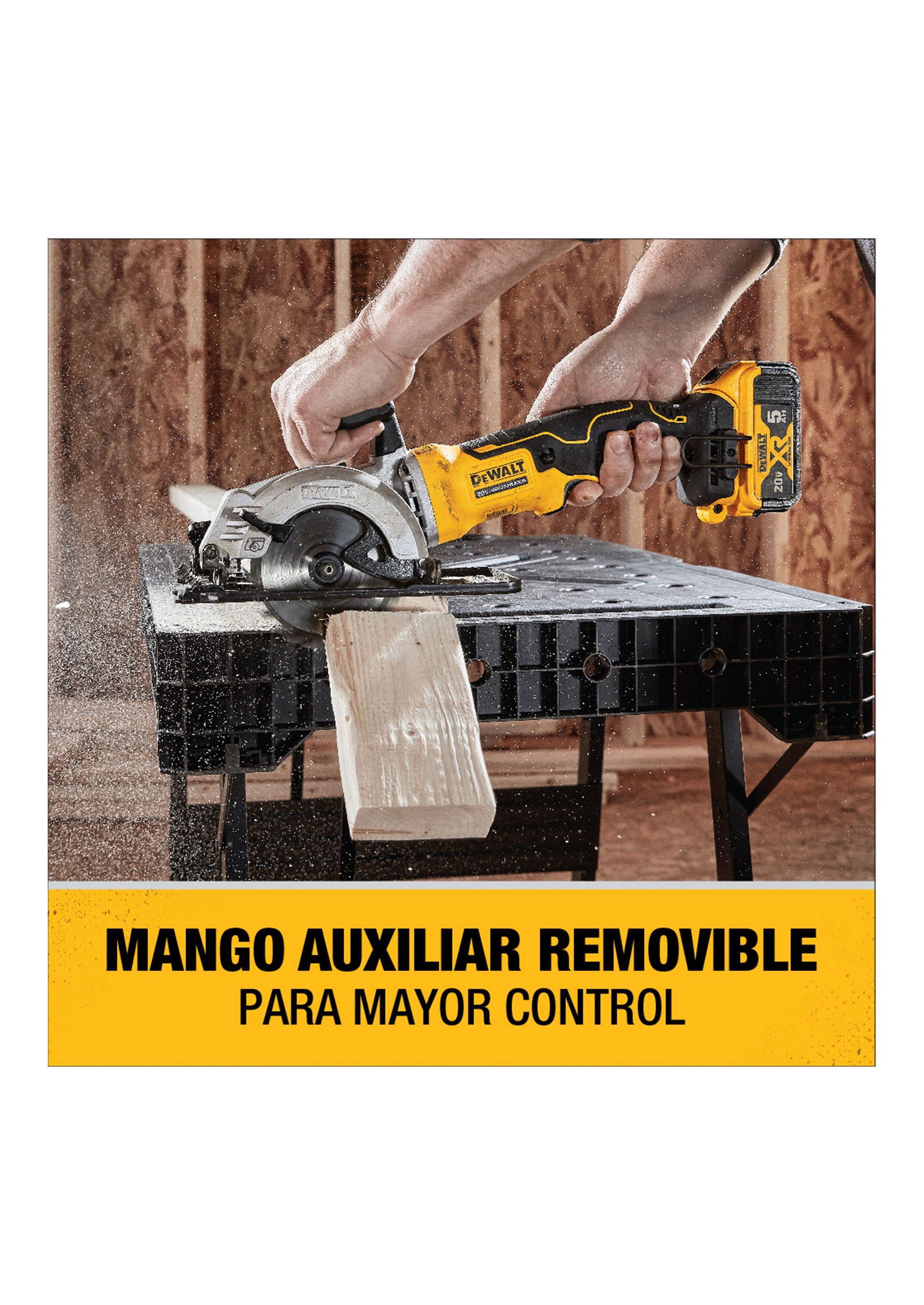 Sierra Circular 20V Sin Carbones y S/Batería DEWALT DCS571B-3