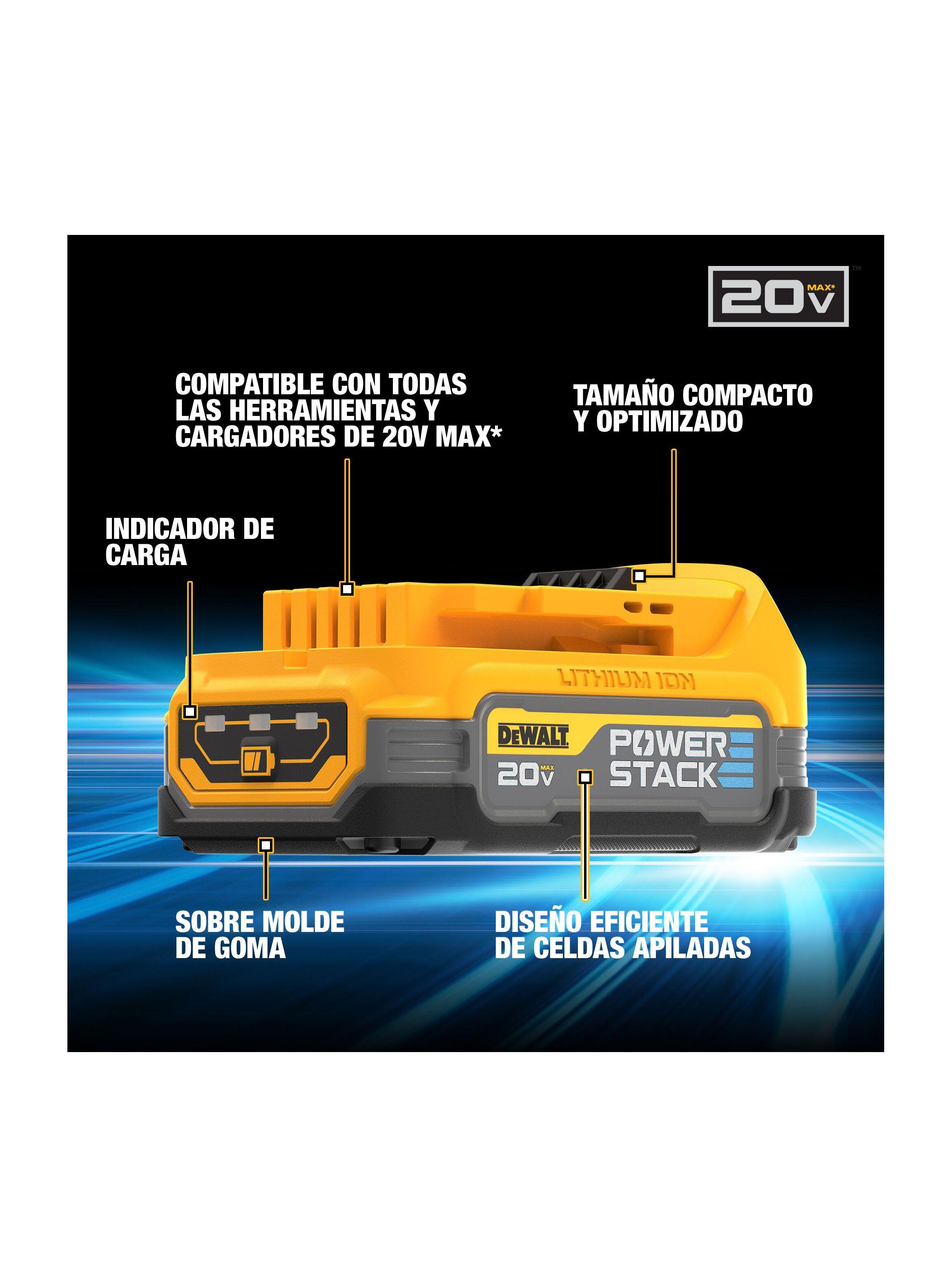 Kit 2 baterías Powerstack™ + accesorios  DCBP034E2-B2-2