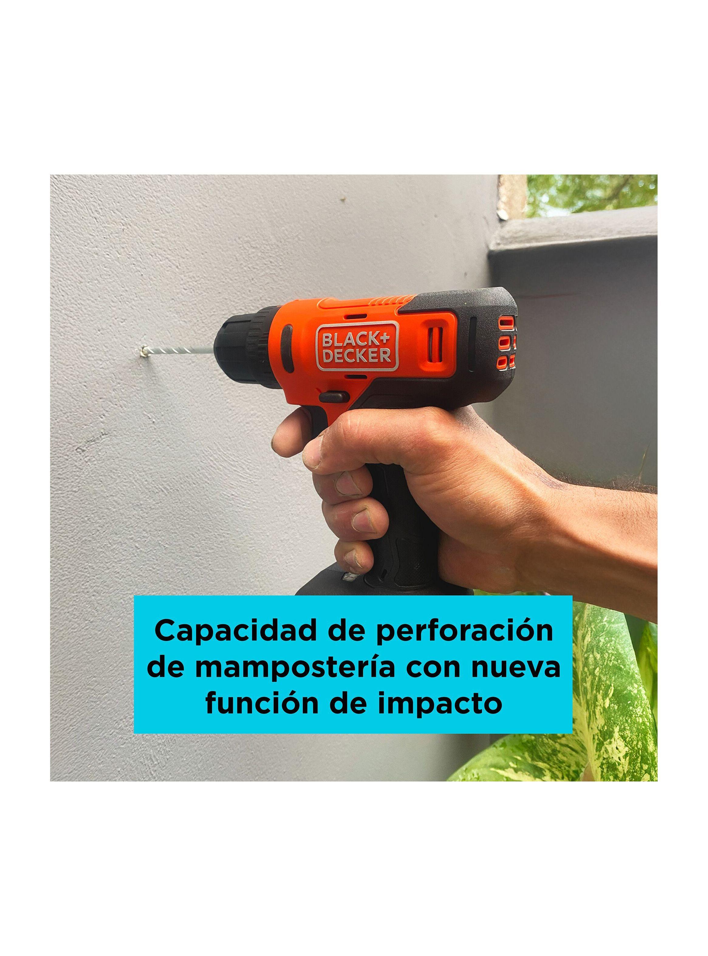 Kit taladro percutor atornillador 12V +28 acces BLACK+DECKER-3