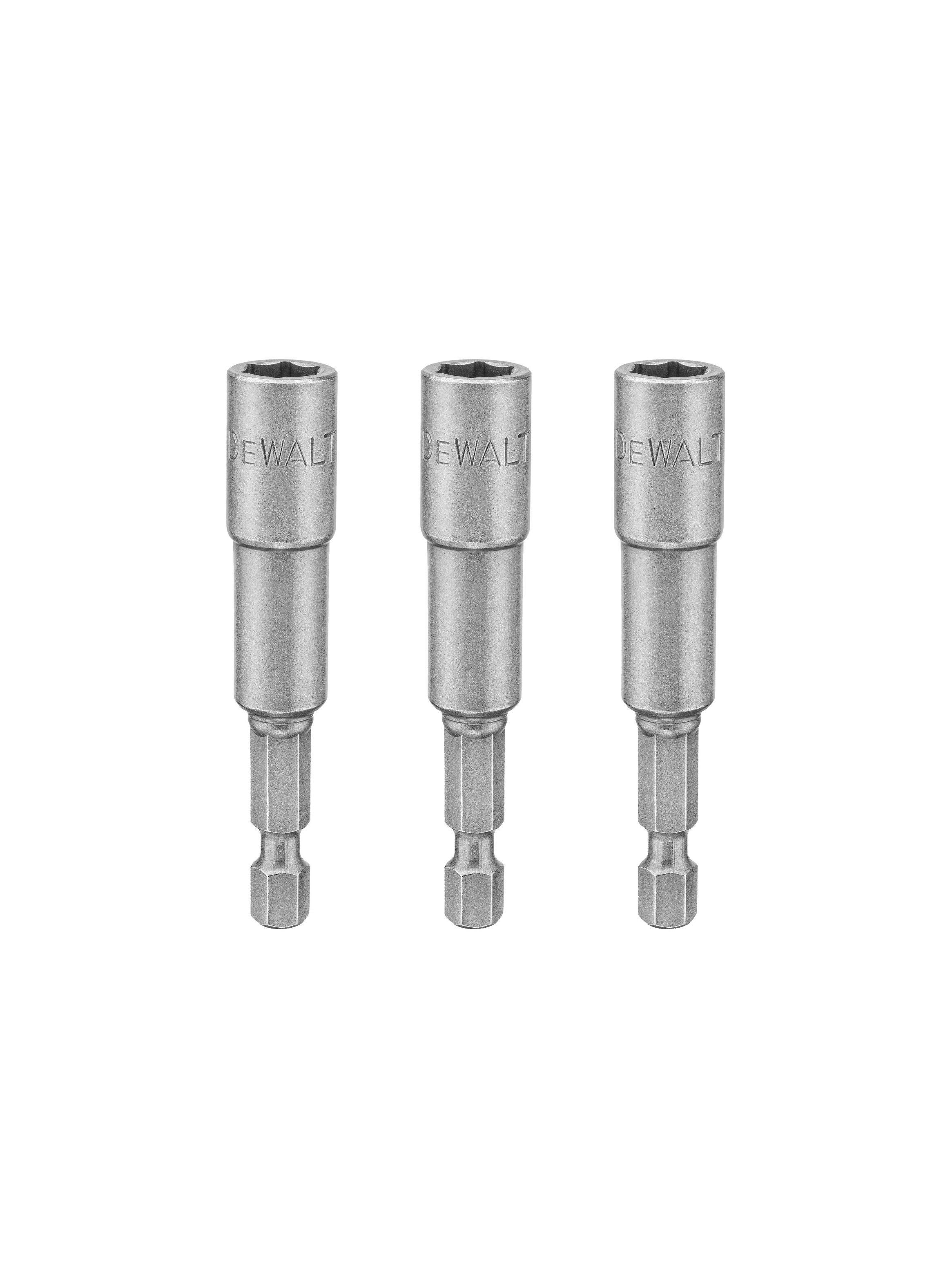 Set 3 dados magnético 1/4'' x 2-9/16'' DEWALT DW2221 Z-0