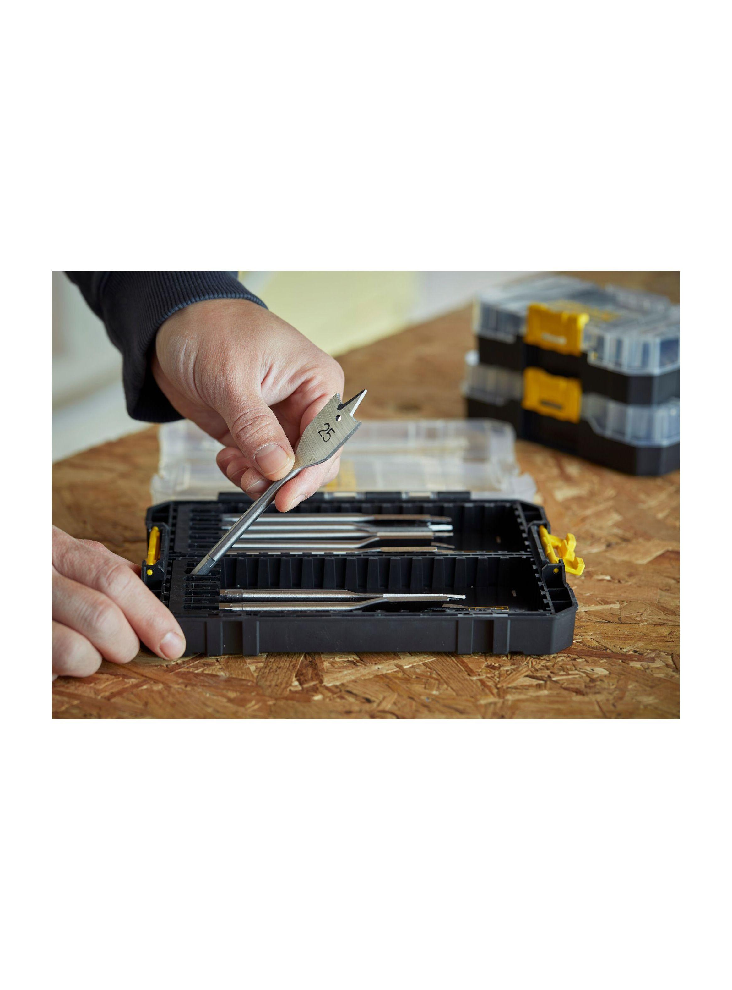 Juego de 8 brocas planas para madera STANLEY STA88556-XJ-2