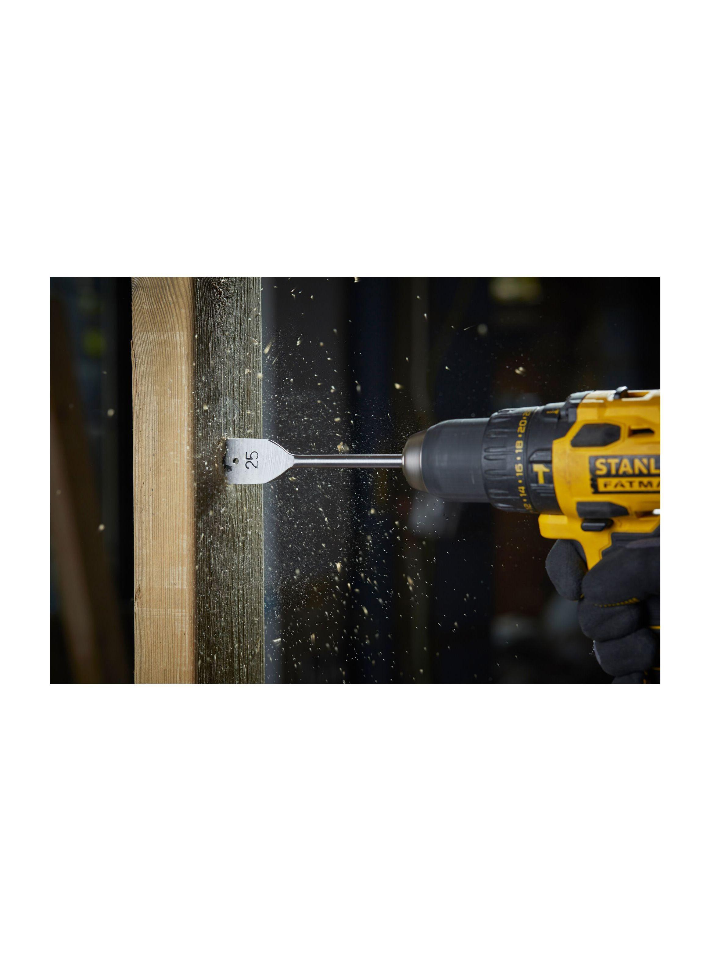 Juego de 8 brocas planas para madera STANLEY STA88556-XJ-3