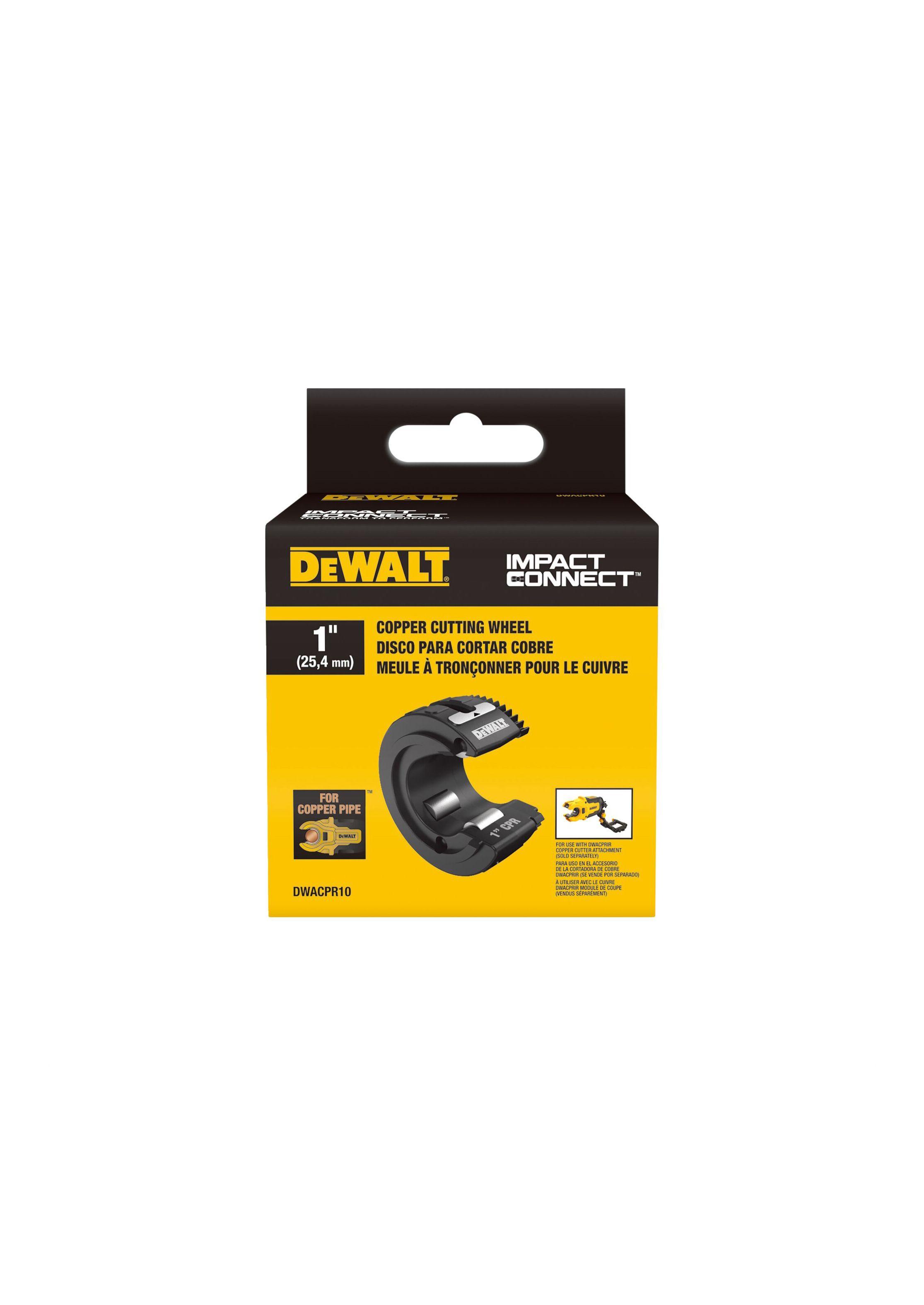 Rueda de corte para tubos de cobre 1” DEWALT DWACPR10-3