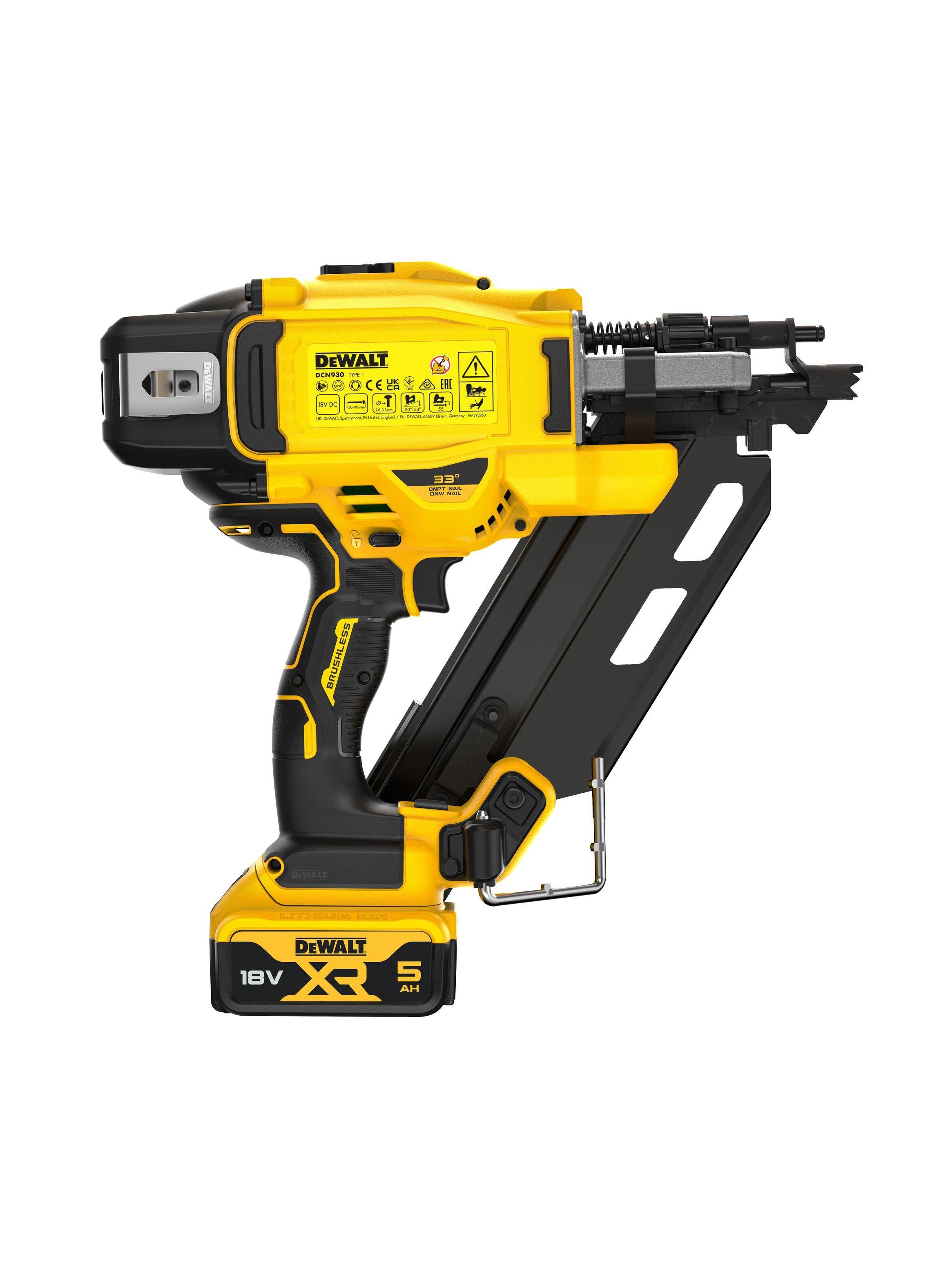 Clavadora para marcos 30º 20V sin escobillas DEWALT DCN930B-2