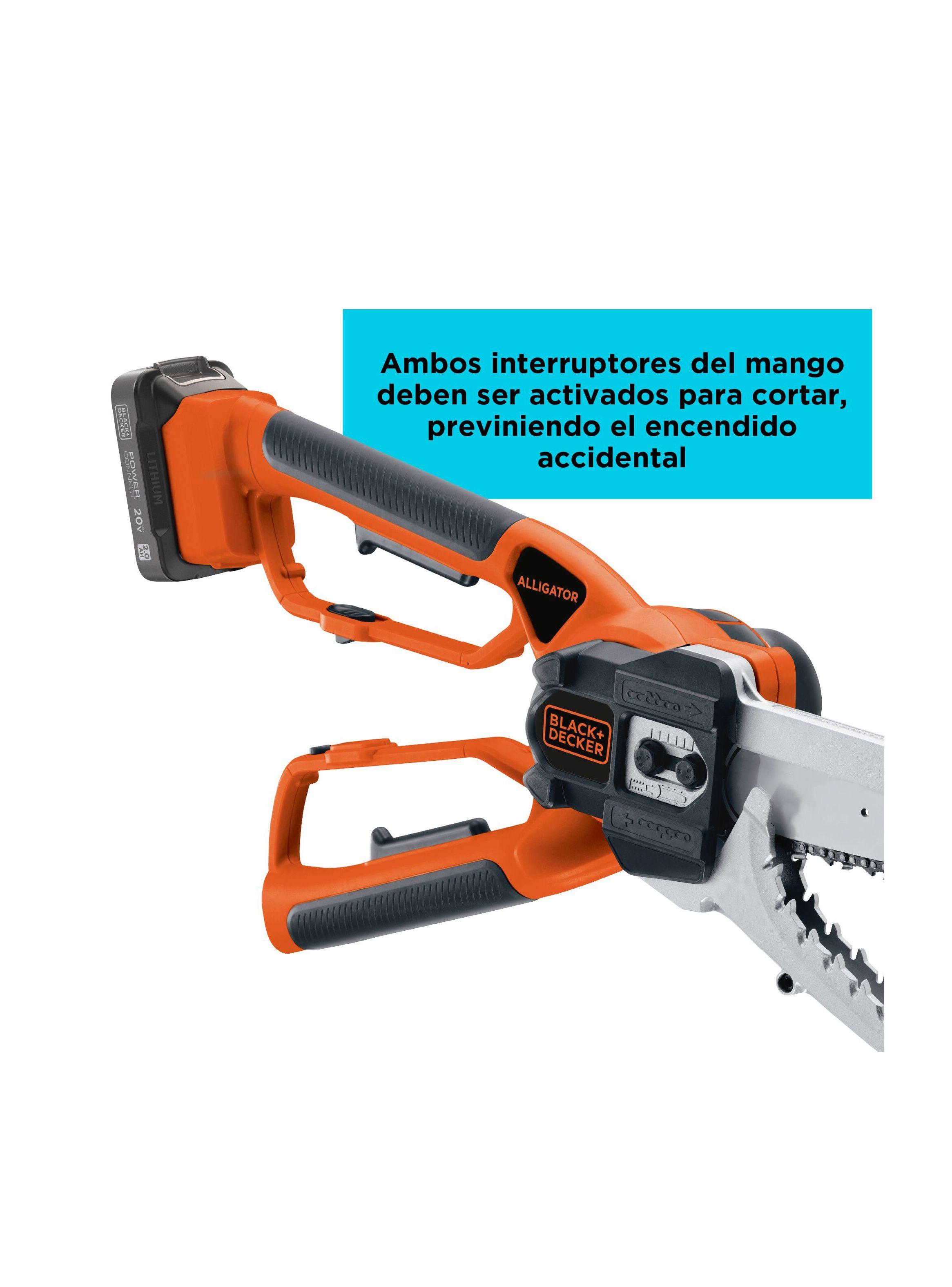 Tijera Inalámbrica ALLIGATOR 20V BLACK+DECKER BCLP120D1-3
