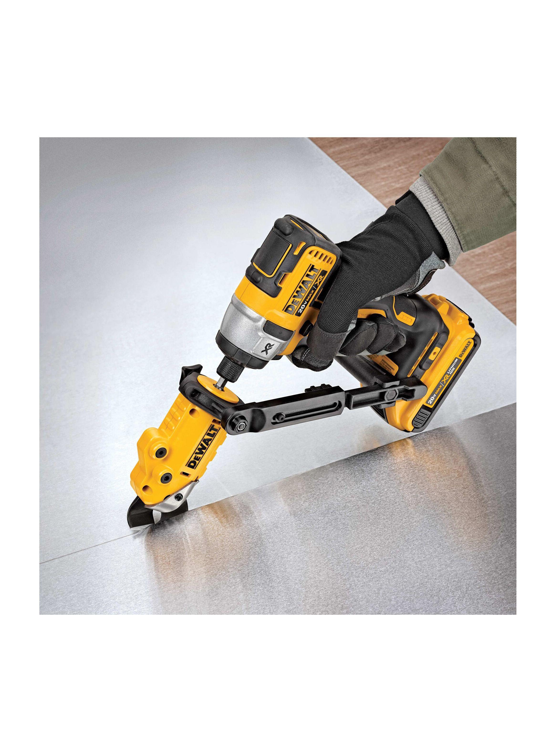 Cizalla de corte calibre 18 vástago hex 1/4” DEWALT DWASHRIR-4