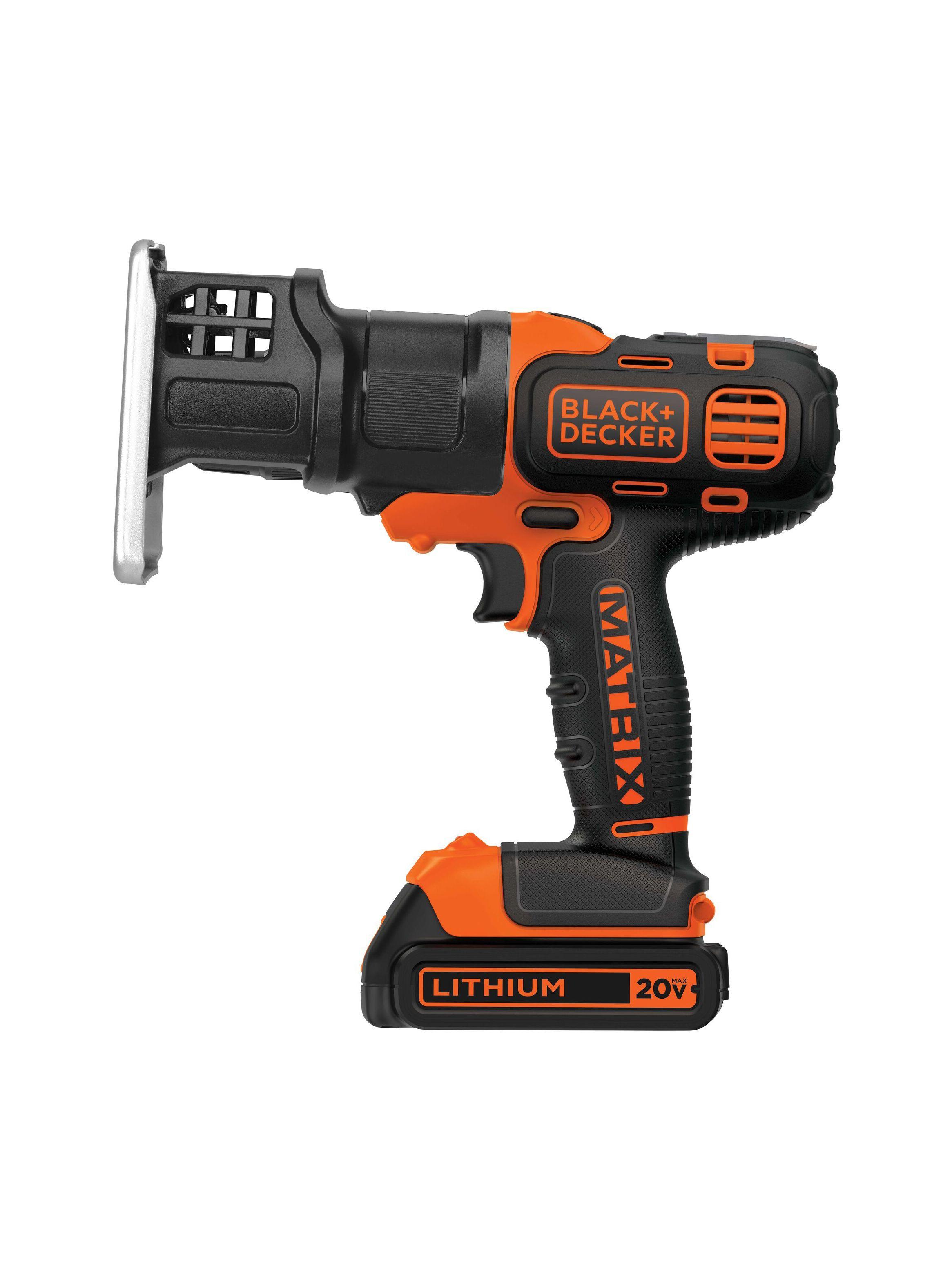 Taladro 3 cabezales 20V MATRIX BLACK+DECKER MTX20K3B-B2C-2