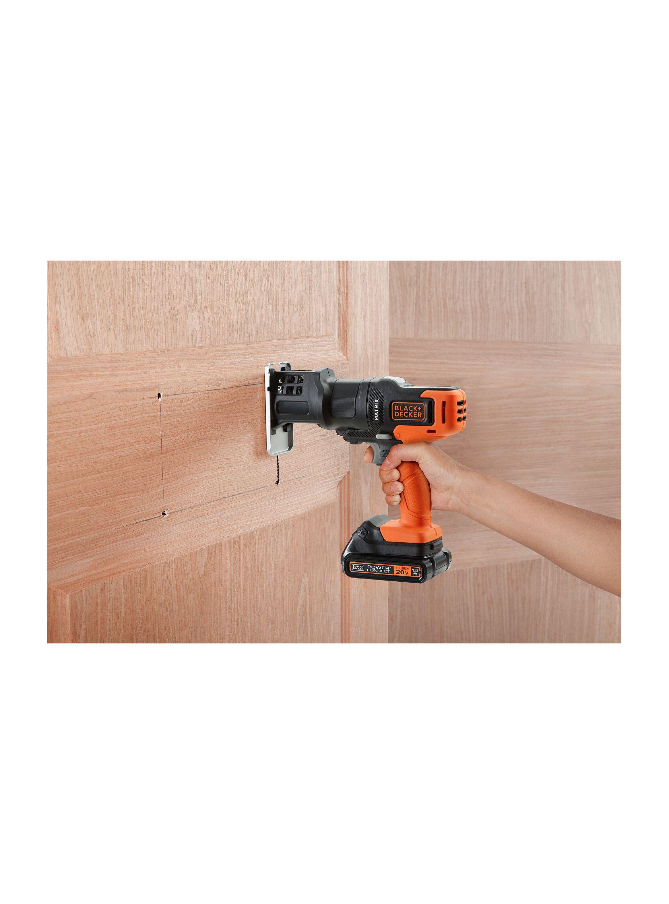 Taladro 3 cabezales 20V MATRIX BLACK+DECKER MTX20K3B-B2C-5