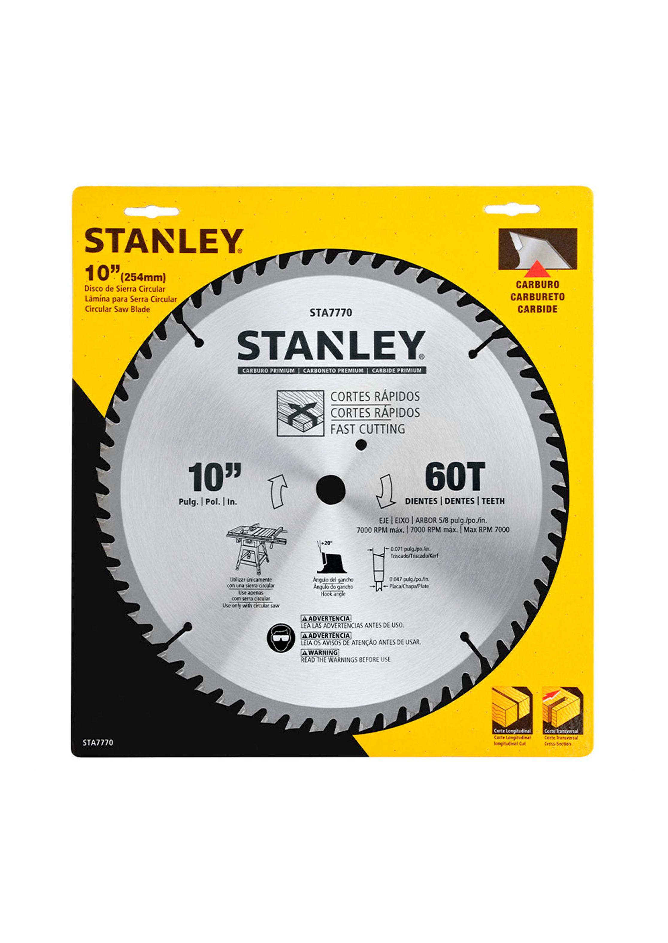 Disco Sierra 10" 60 dientes eje 5/8"-3