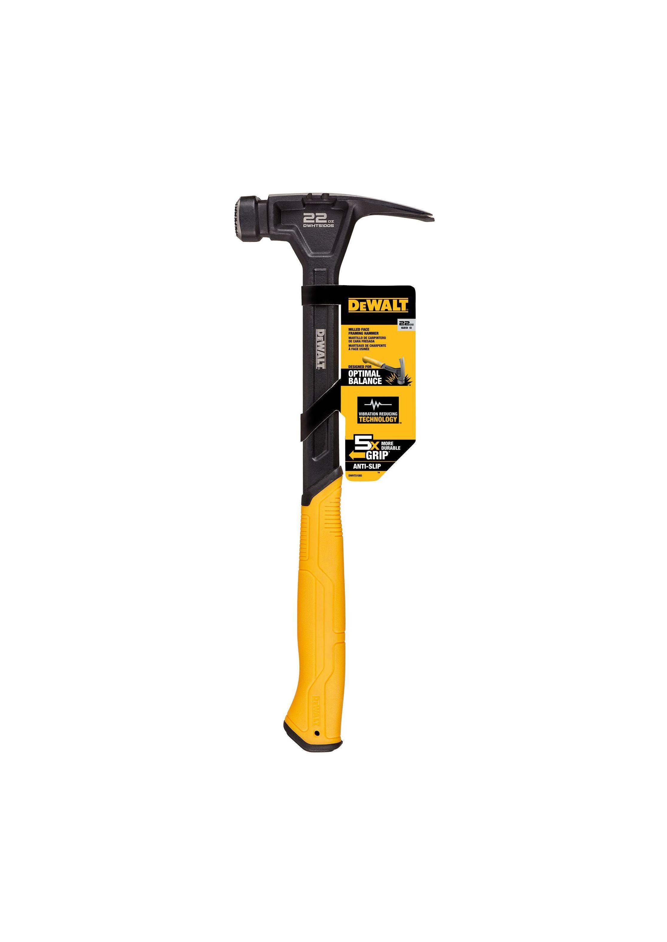 Martillo de uña Carpintero Acero 22oz DEWALT-3