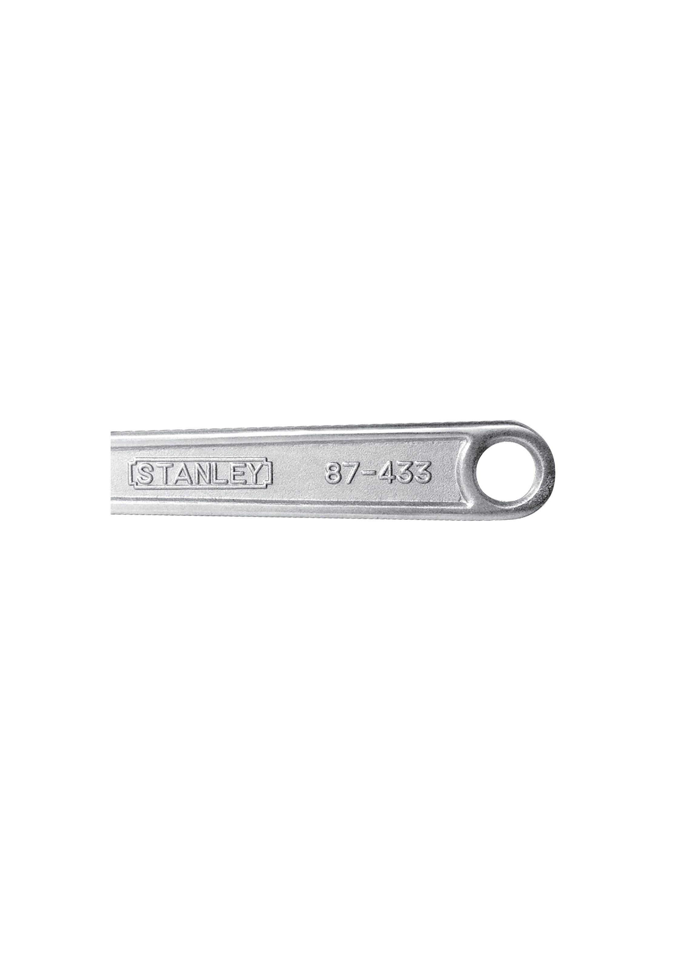 Llave Ajustable Cromada 10'' (250mm) STANLEY 87-433LA-2