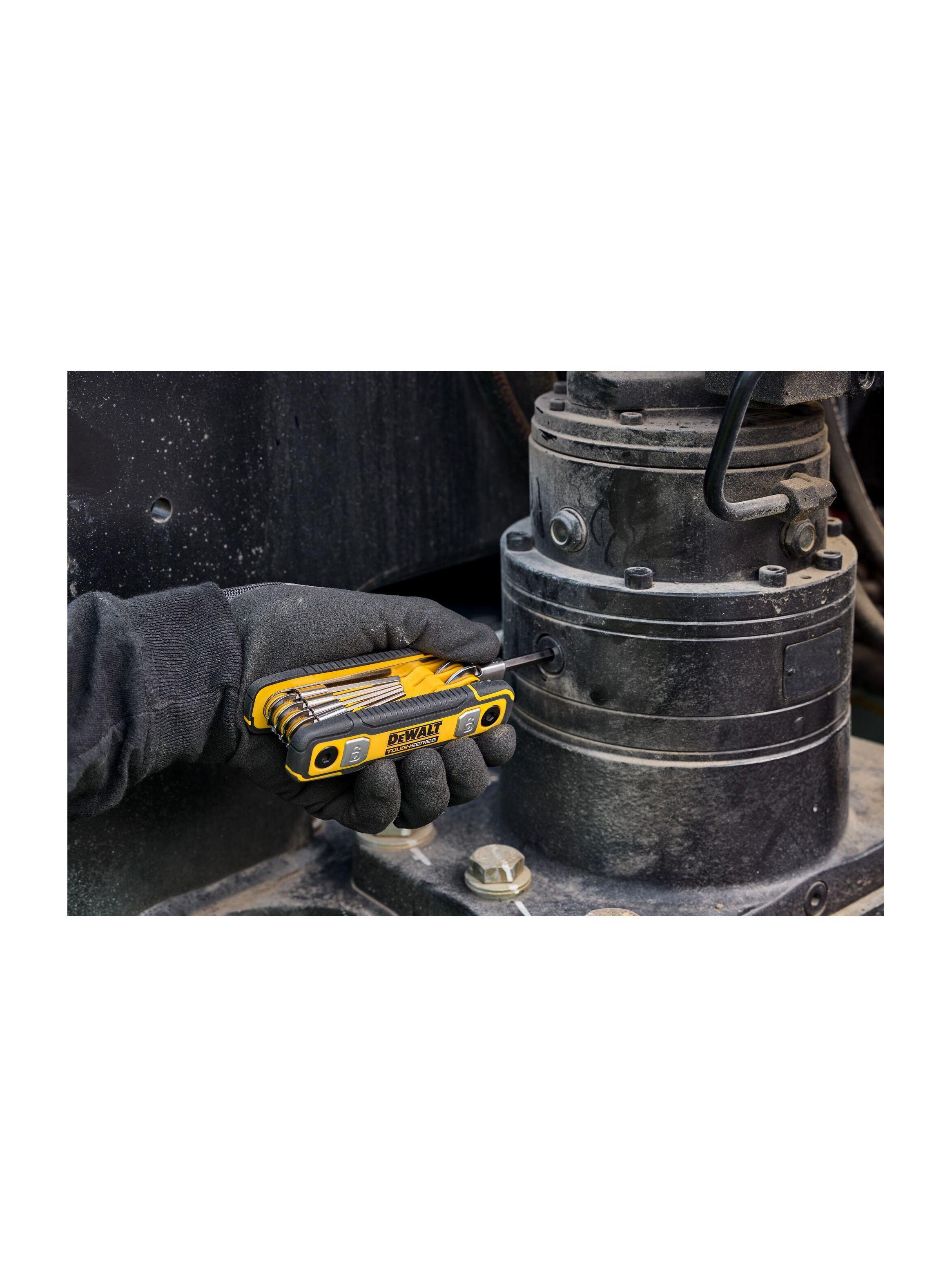 Llave hexagonal de bloqueo plegable DEWALT DWHT70267-4