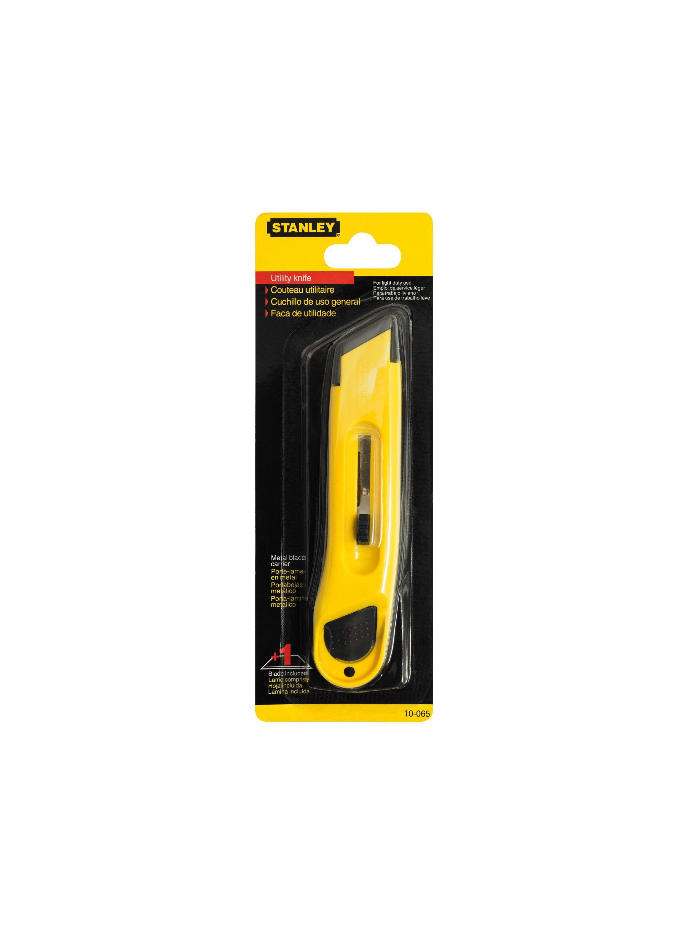 Cuchillo retráctil plástica STANLEY 10-065LA-3