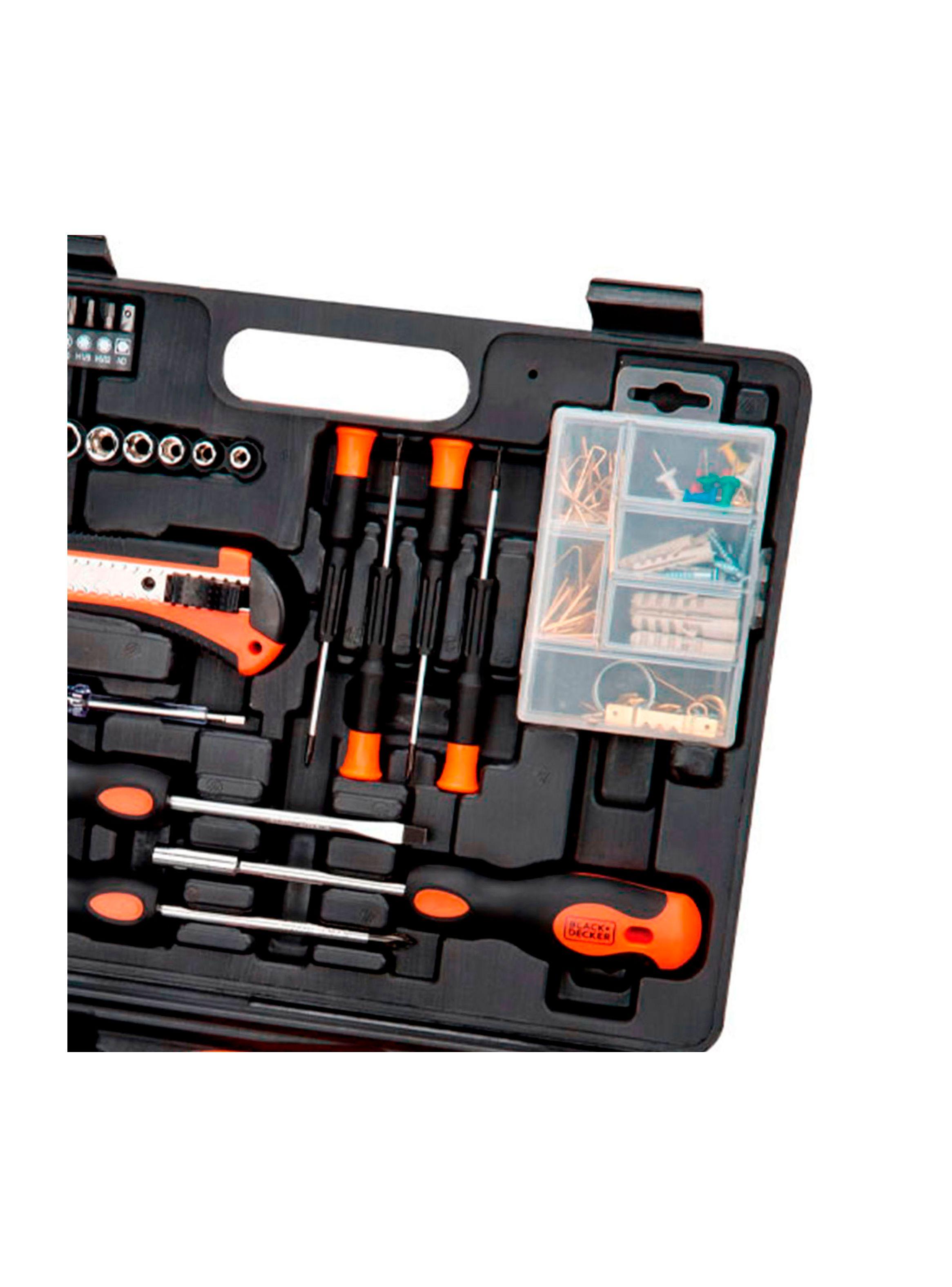 Set 125 piezas herramientas manuales BLACK+DECKER BMT125C-LA-2