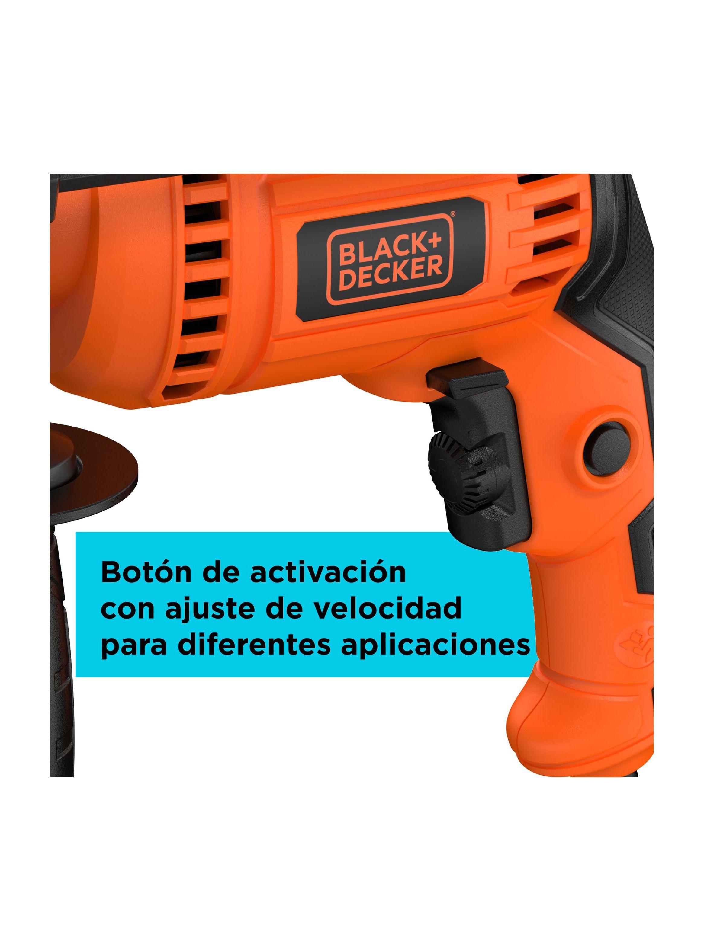 Taladro percutor 1/2” (13mm) 650W BLACK+DECKER BED713650-B2-2