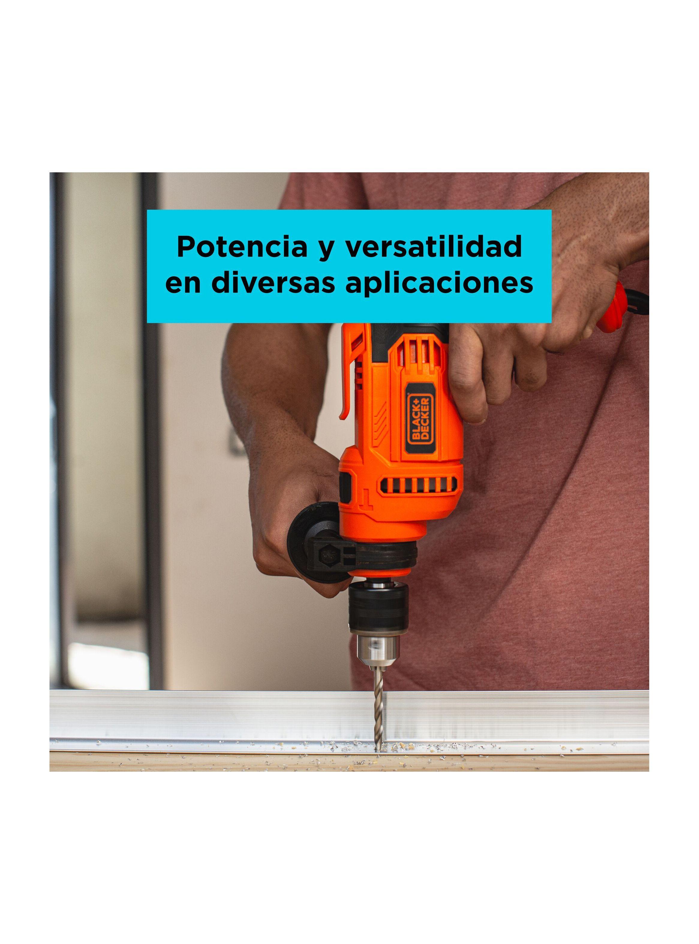 Taladro percutor 1/2” (13mm) 650W BLACK+DECKER BED713650-B2-4