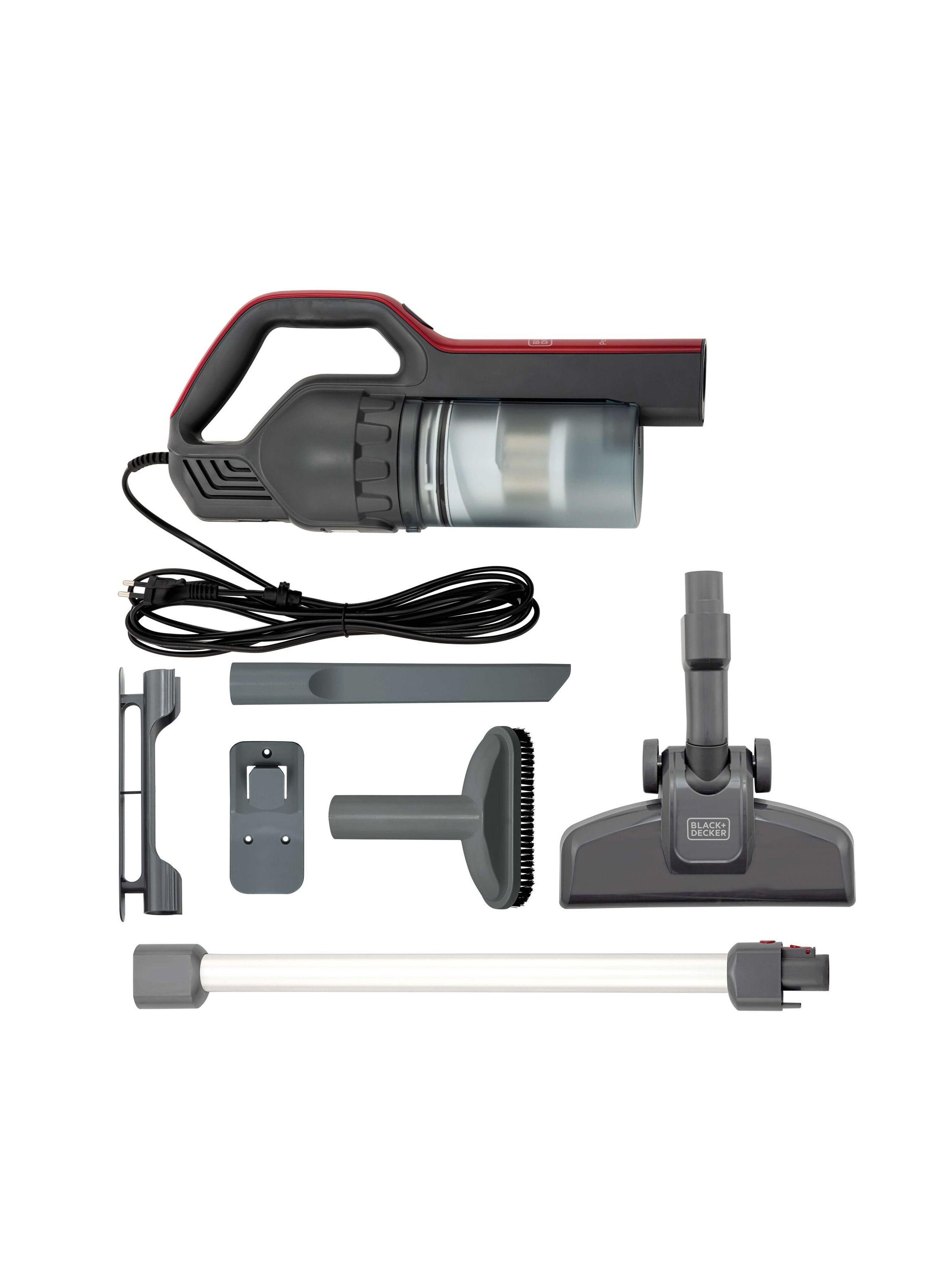 Aspiradora vertical portatil 2 en 1 BLACK+DECKER AVT12-B2C-3