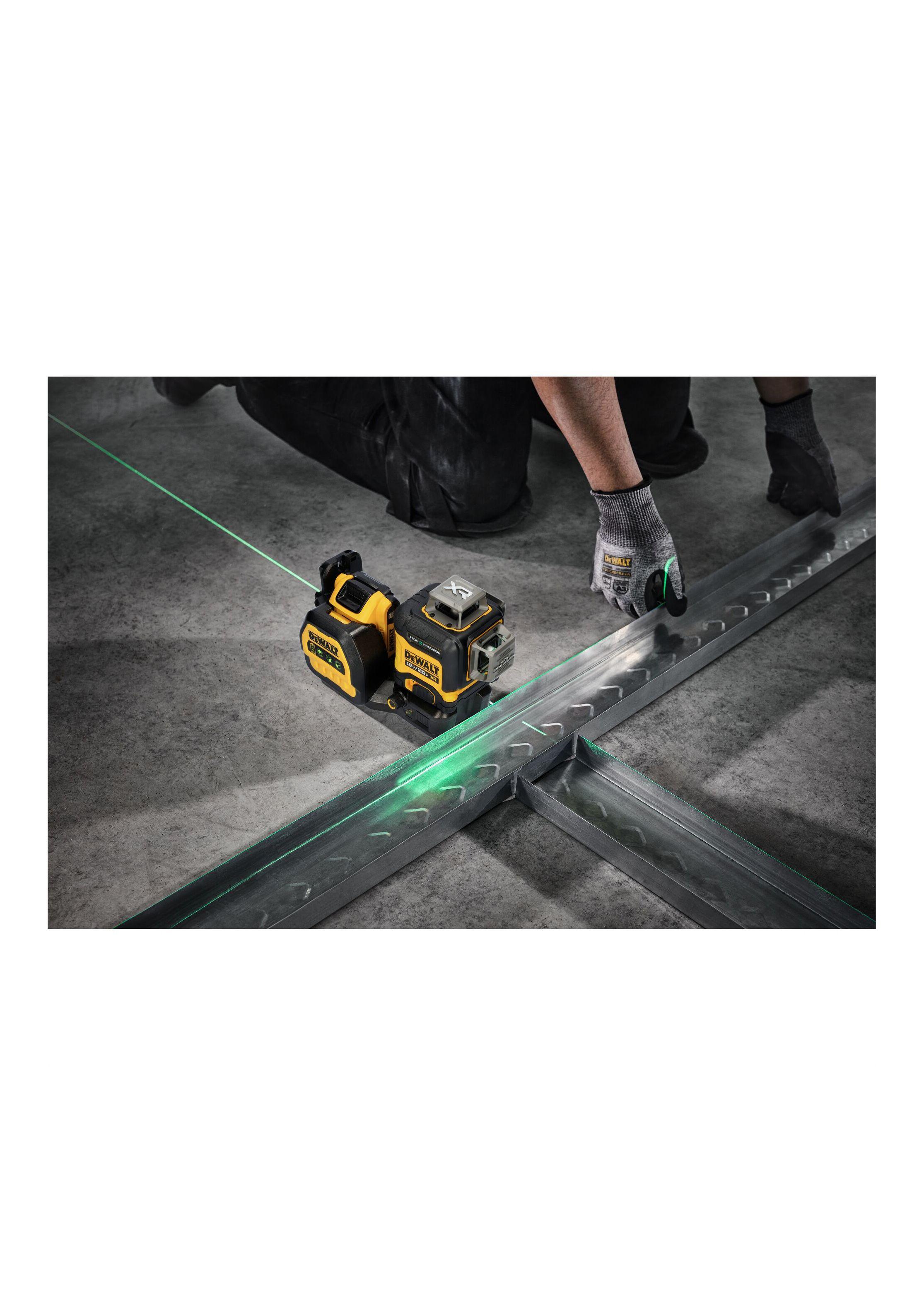 Nivel de láser verde línea 360° DEWALT DCLE34033D1-6