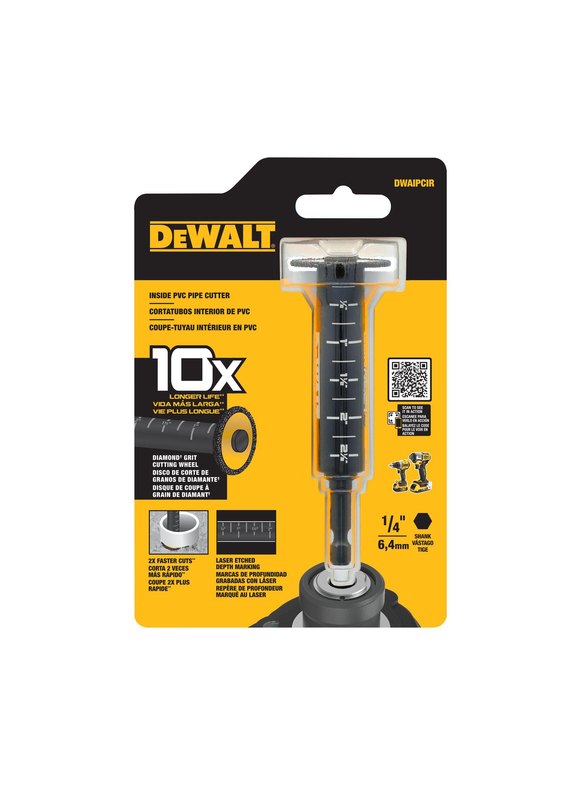 Cortador de tubos de PVC DEWALT DWAIPCIR-2