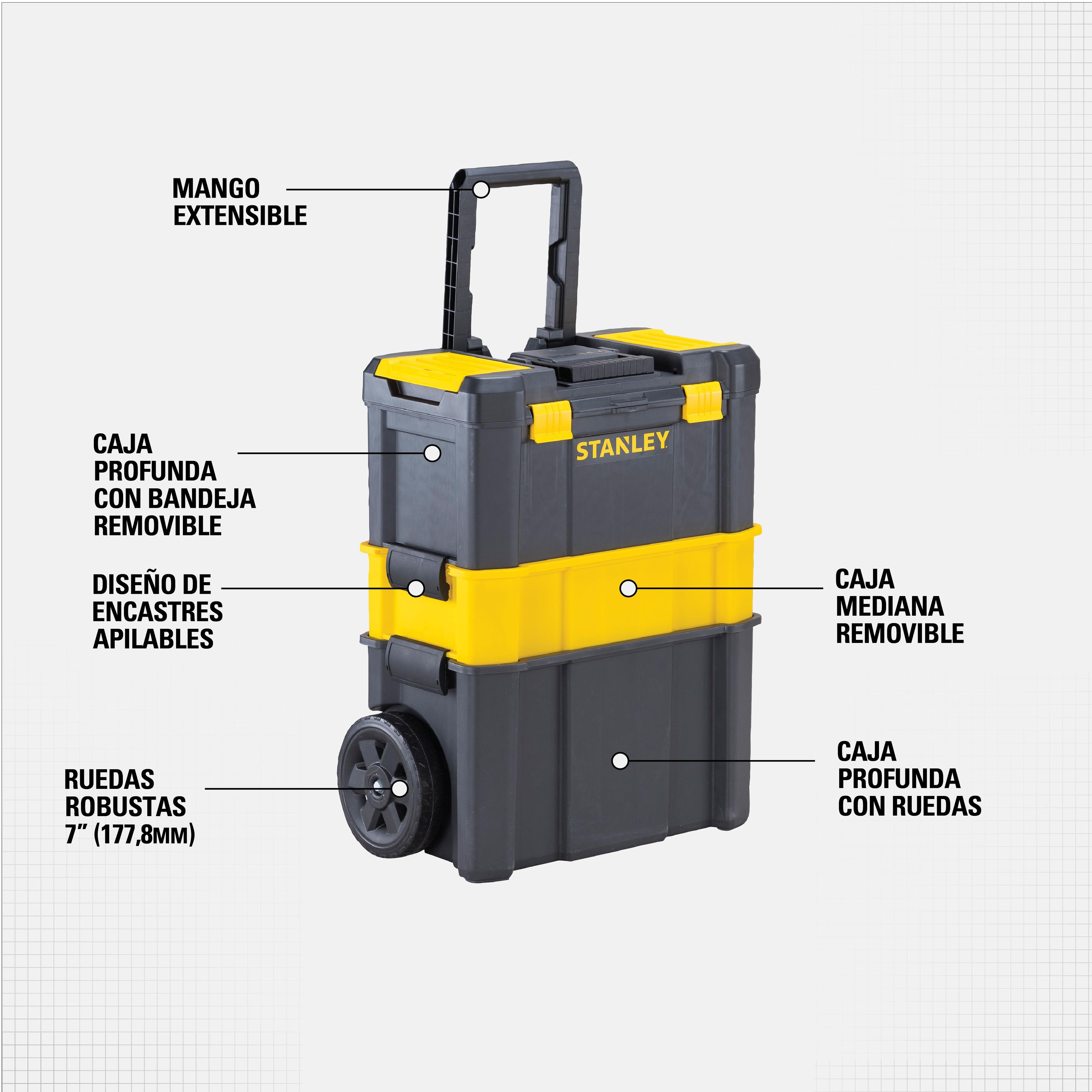Caja multifuncional Essential Rodante 20kg-5