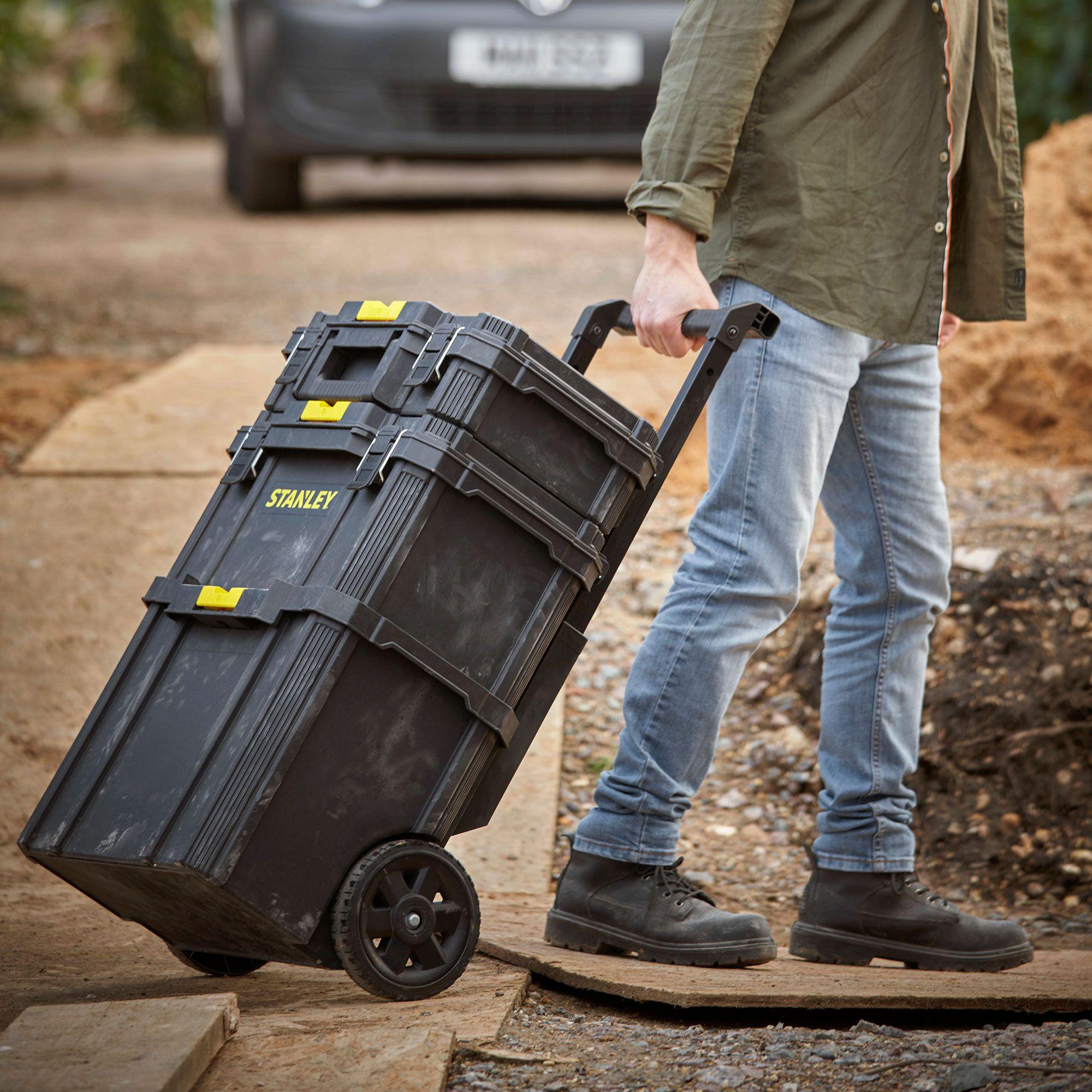 Caja herramientas 3en1 + Cepillo 750W + Sierra 600W-5