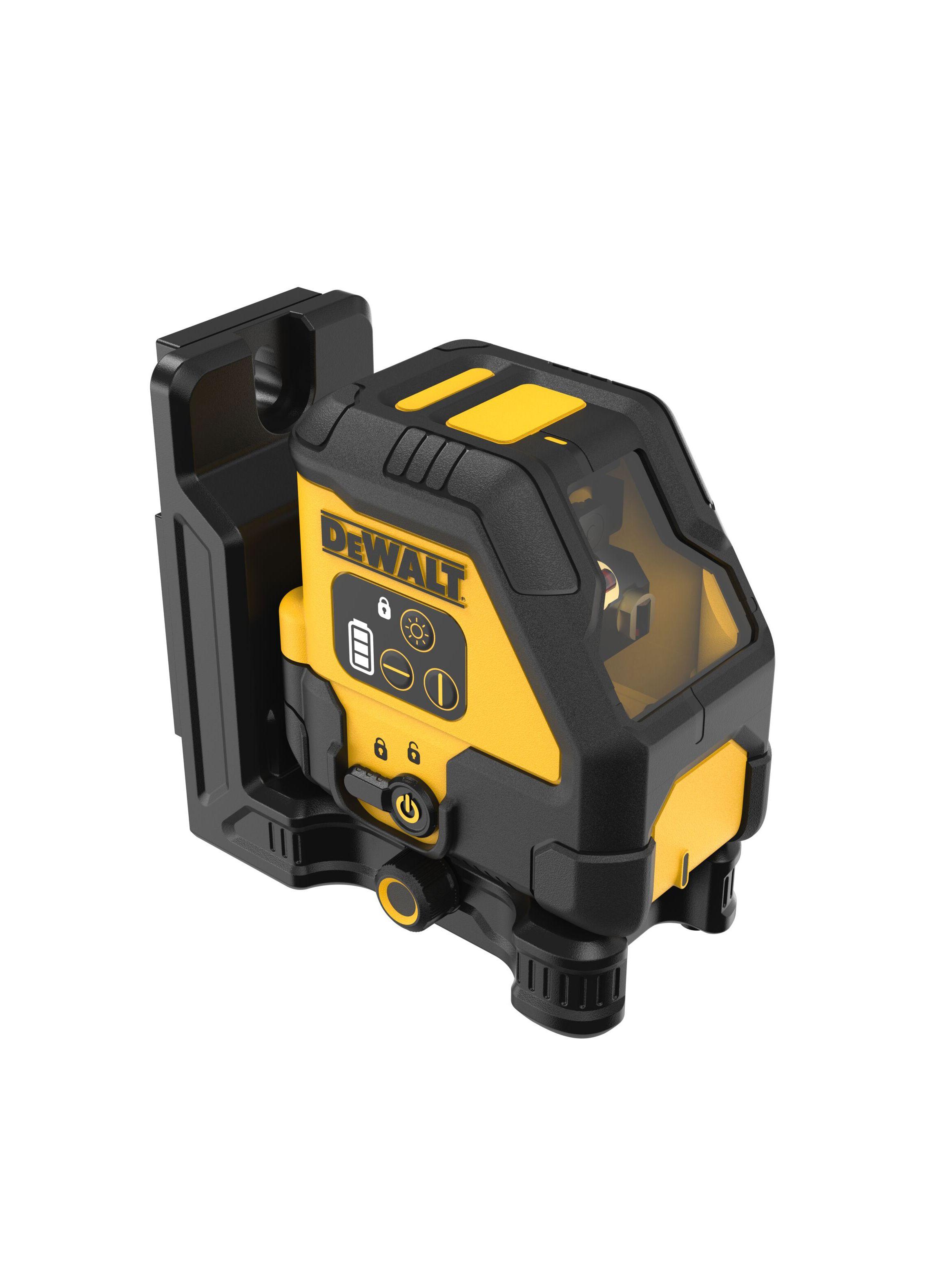 Láser de línea cruzada roja DEWALT DCLE14201RB-3