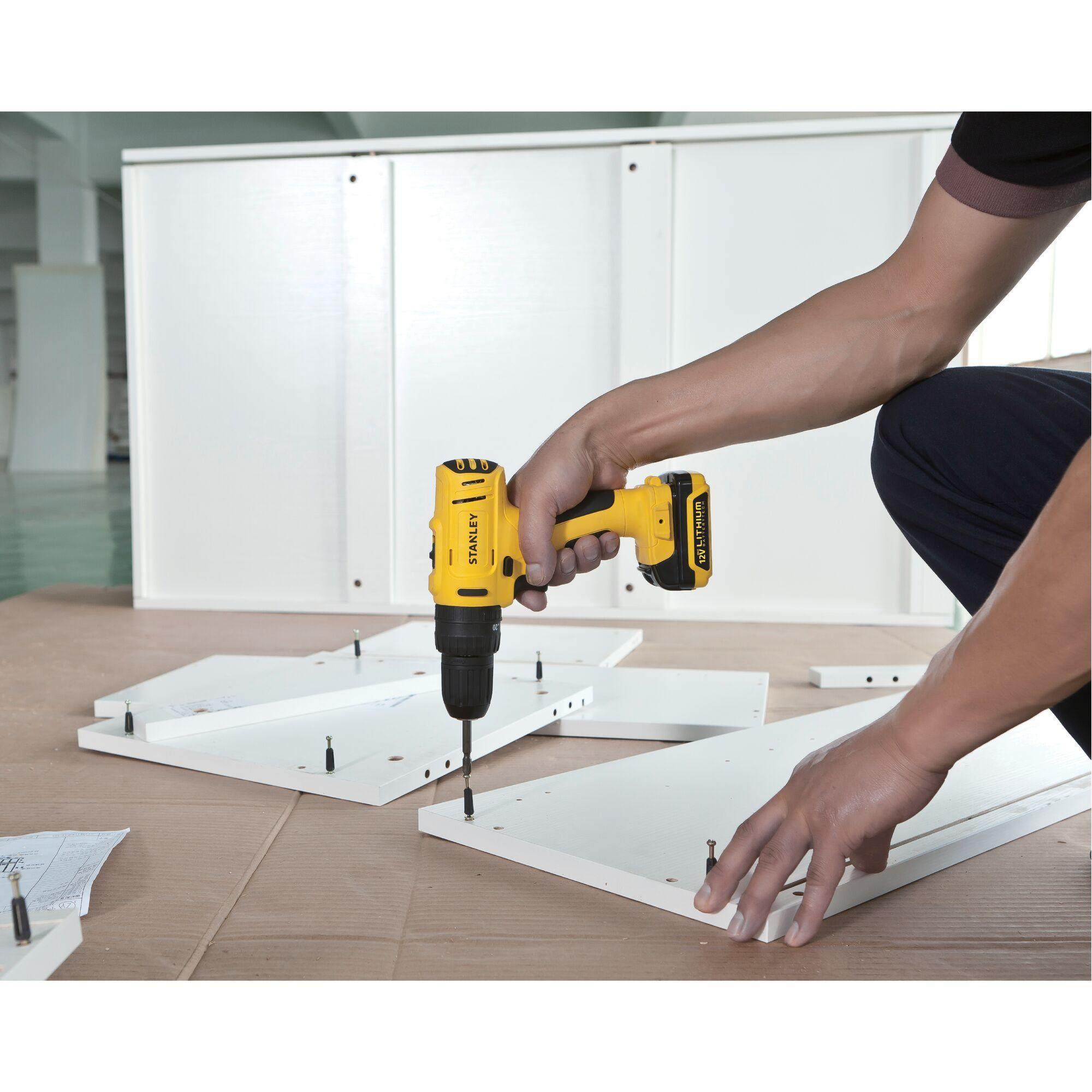  Kit Taladro Percutor 12V Inalámbrico-6