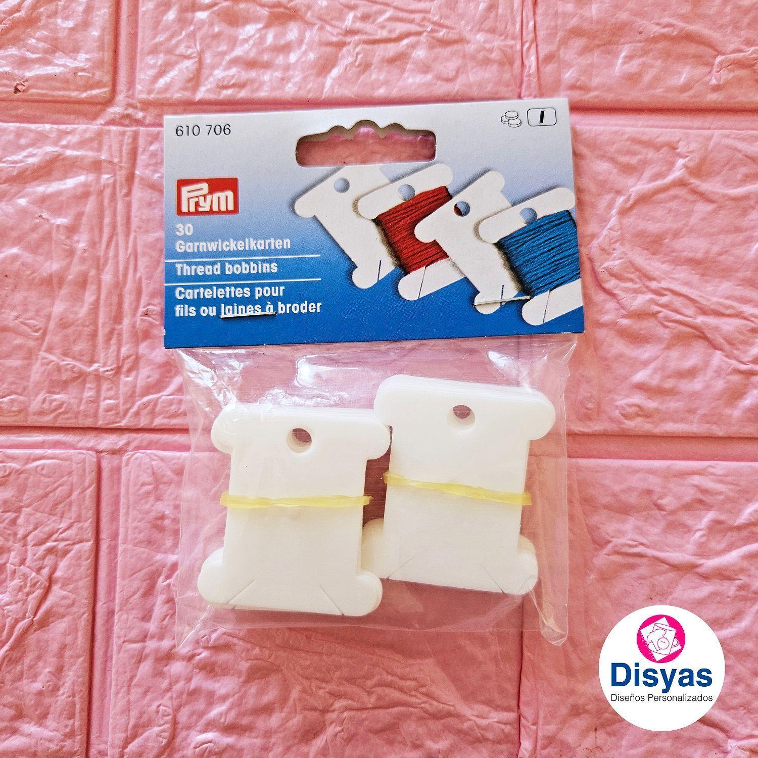 Cartoncitos Plásticos Para Hilos De Bordar 30 Piezas Prym-2