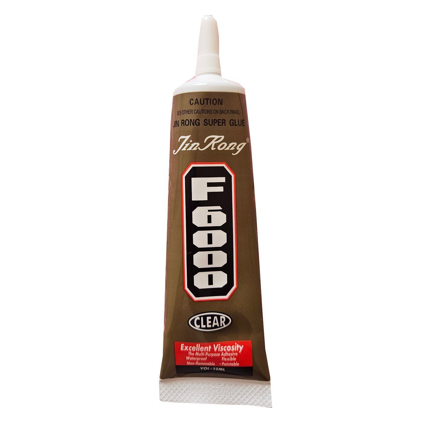 Pegamento F6000 50 Ml Bisuteria Strass Manualidades Tela-0
