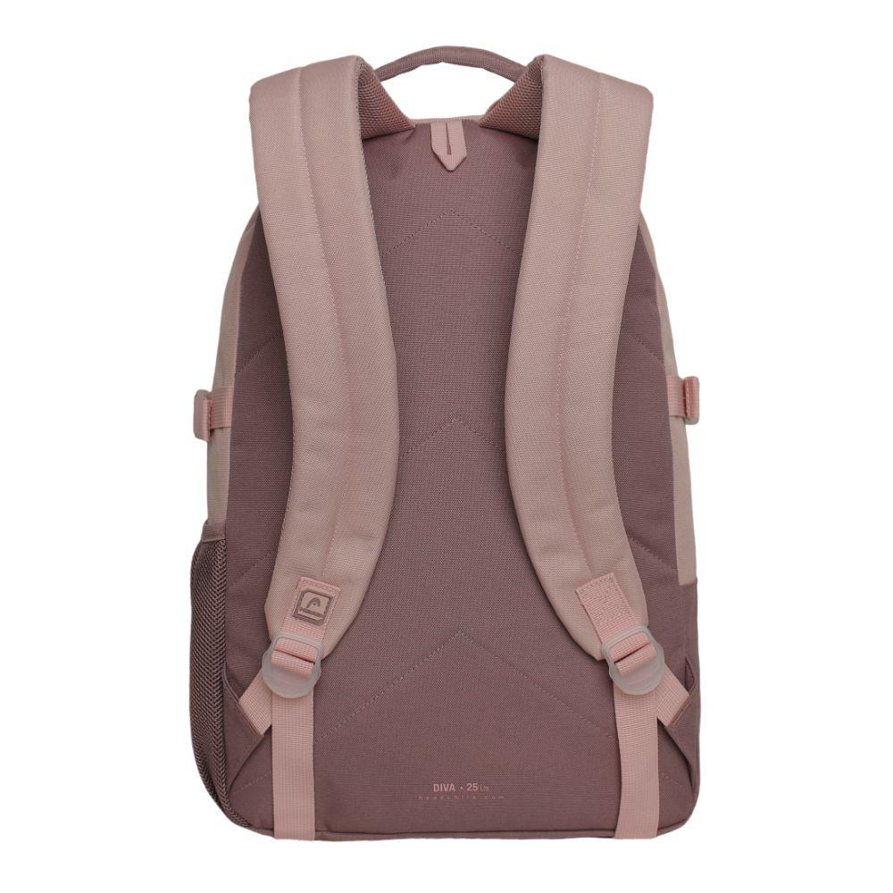 Mochila Compacta Mujer Diva Block Rosado Head-4