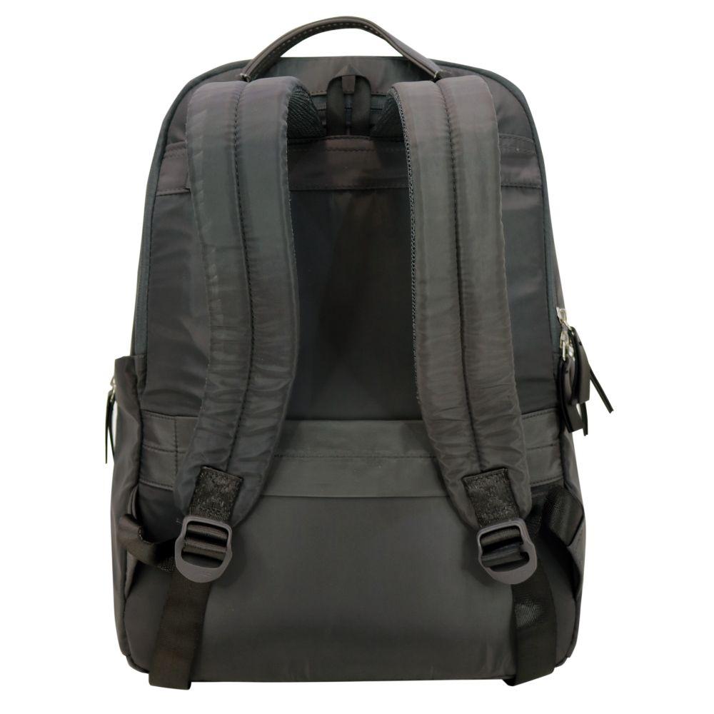 Mochila Ejecutiva Mujer Boogy Gris Head-7