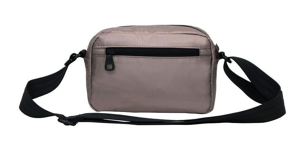 Cartera Bolso Pequeña Glitter Taupe Mujer Head   -6