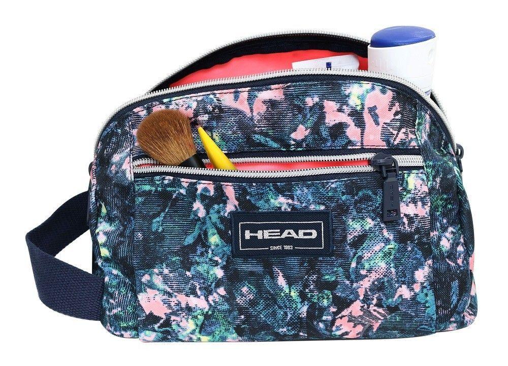 Neceser Cosmetiquero Hockey Flores Azul Head  -1