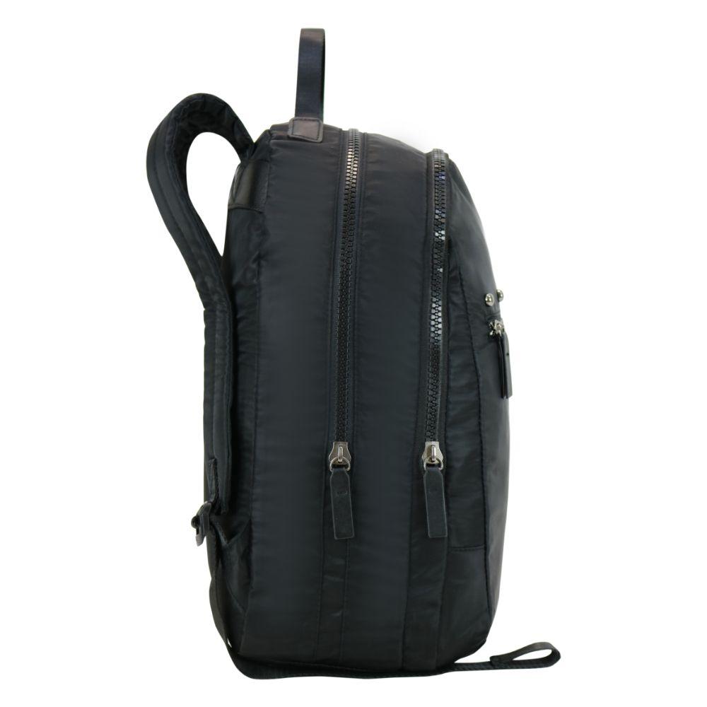 Mochila Mujer Porta Notebook New Cloud Negro Head-4