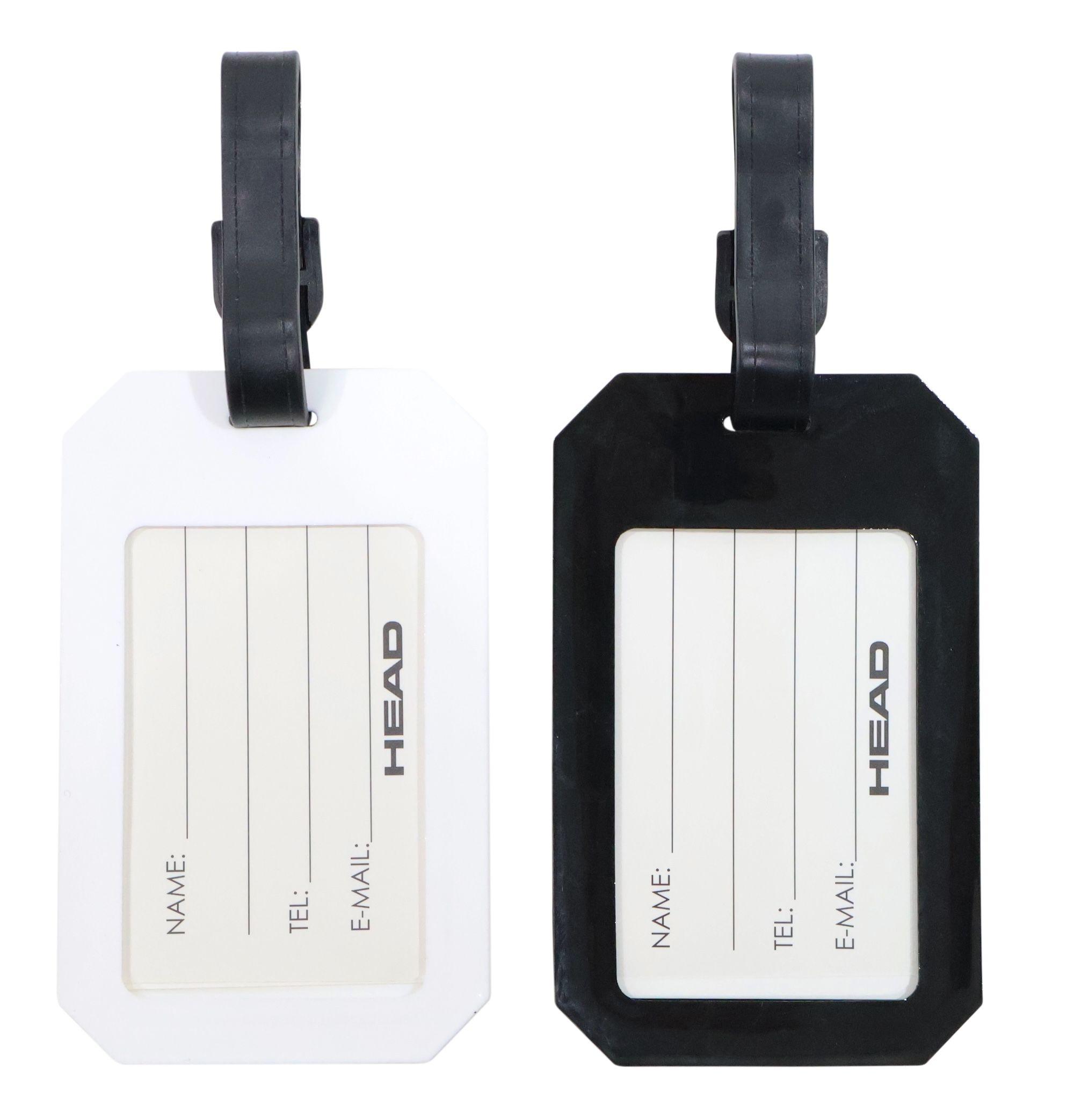 Identificador Etiqueta de Maleta Travel Tag Negro Head-4