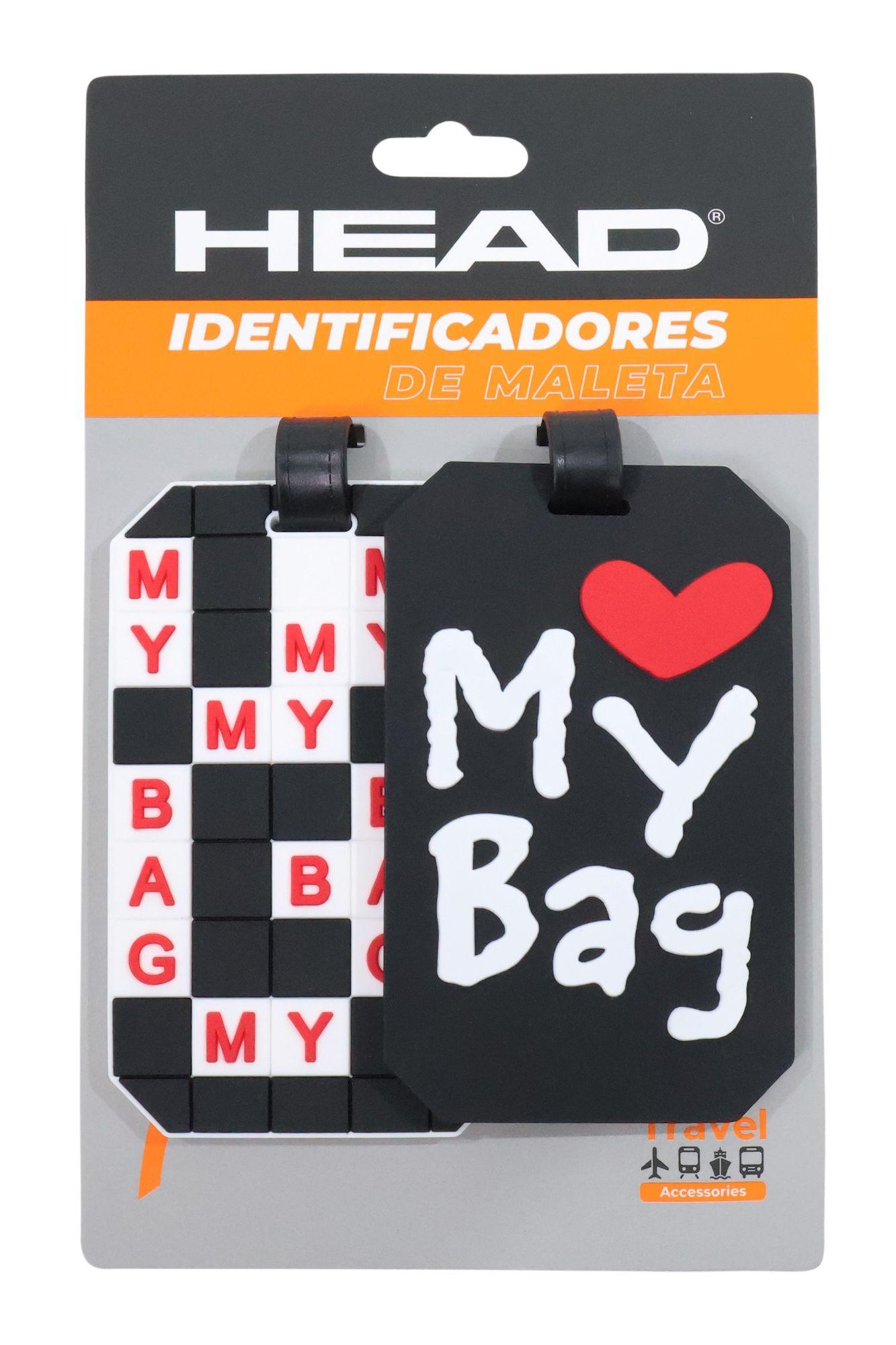 Identificador Etiqueta de Maleta Travel Tag Negro Head-7