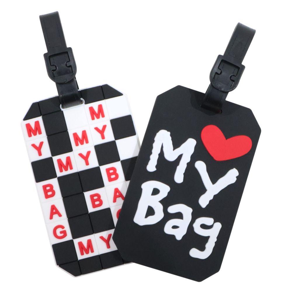 Identificador Etiqueta de Maleta Travel Tag Negro Head-0