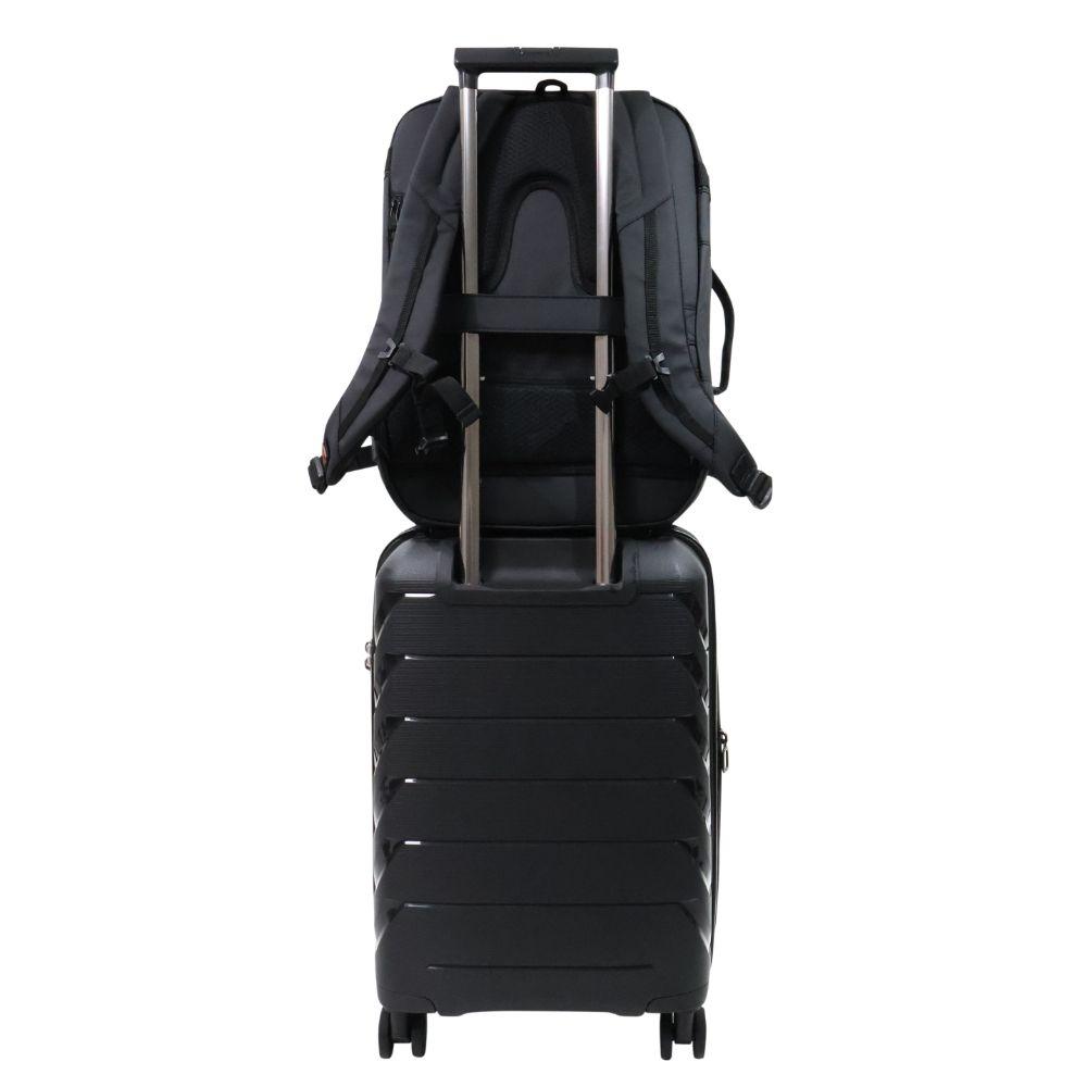 Mochila de Viaje Traveler Engomada New Reverse Negro Head-5